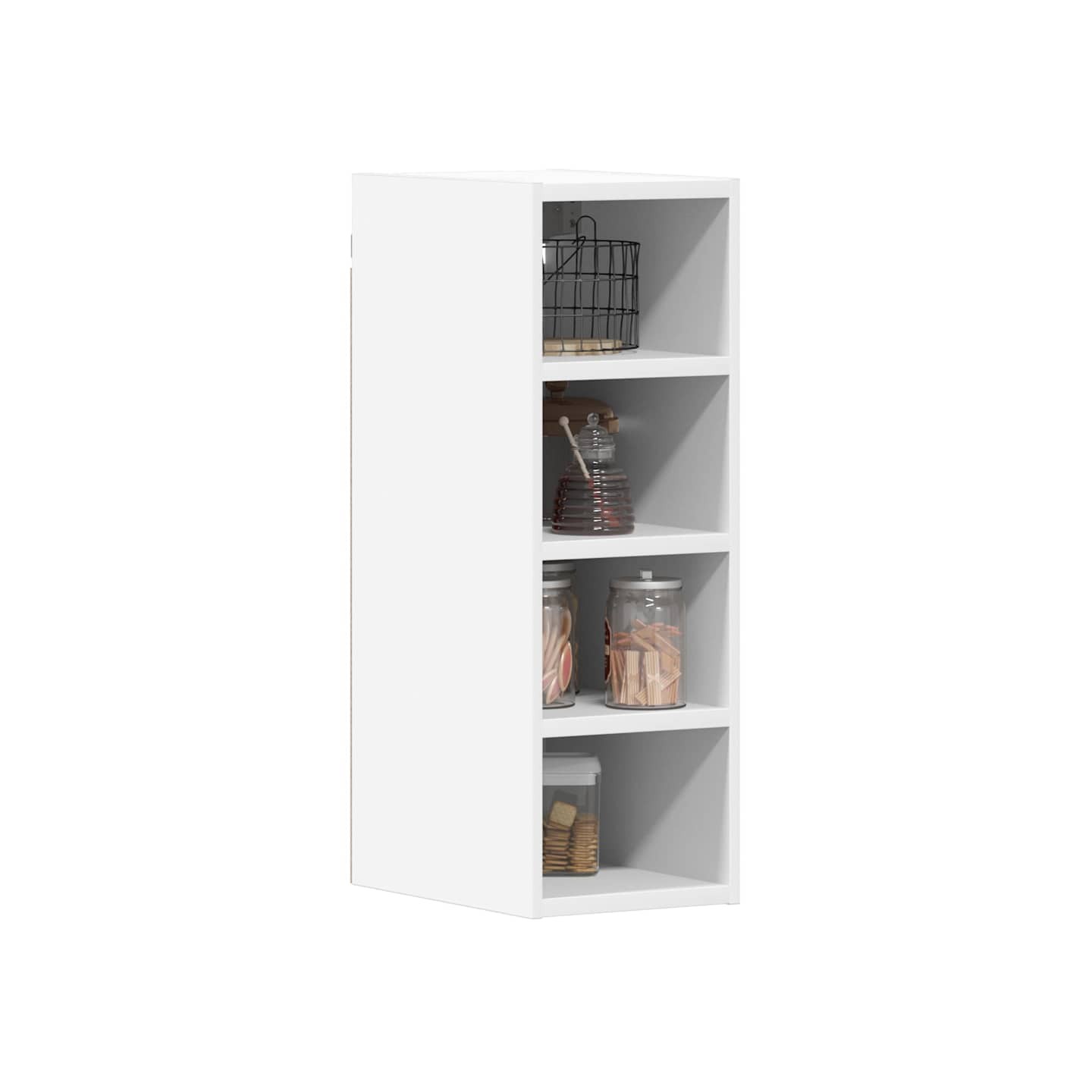 Armoire suspendue "Riga" Blanc 20 x 29,5 x 60 cm Bois d'ingénierie