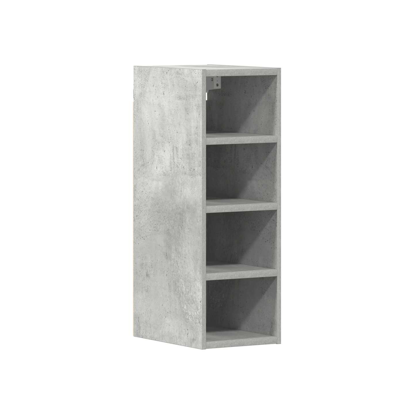 Armoire suspendue Riga gris béton 20x29,5x60 cm