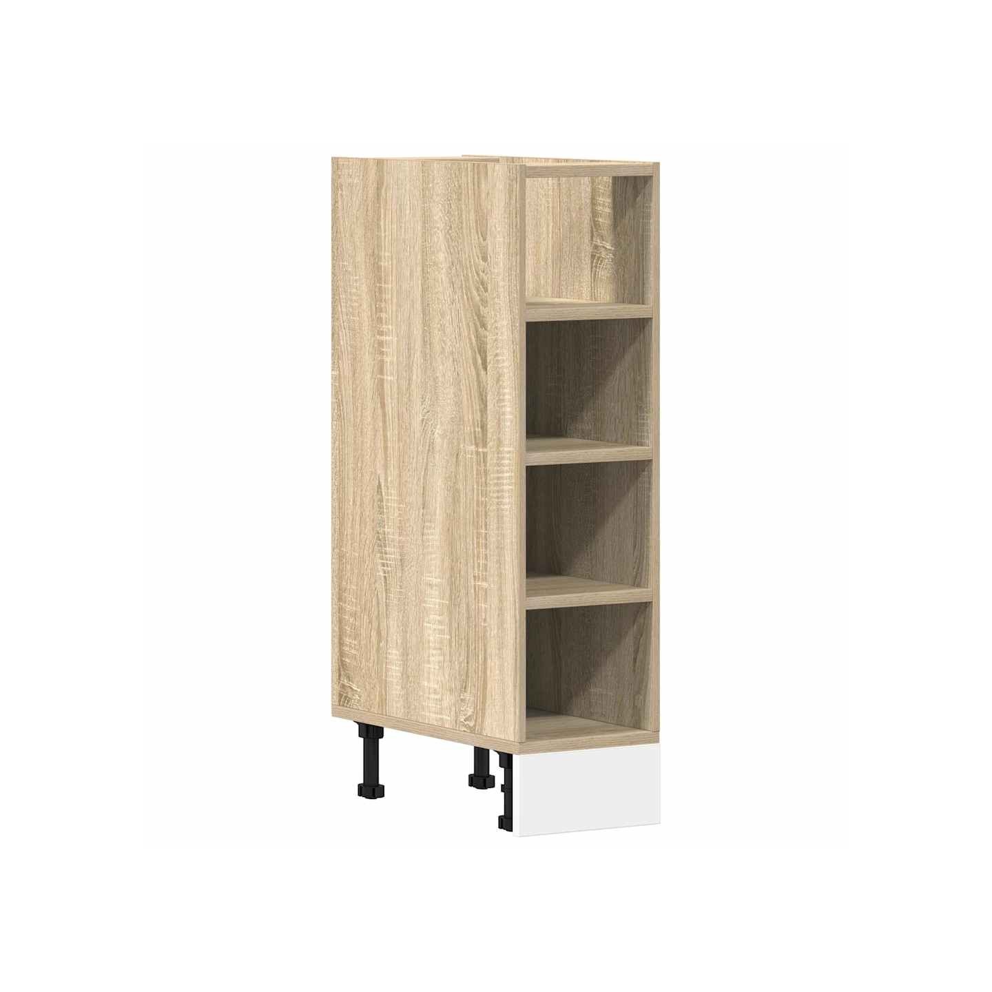 Armoire basse "Riga" chêne sonoma 20x44,5x81,5 cm