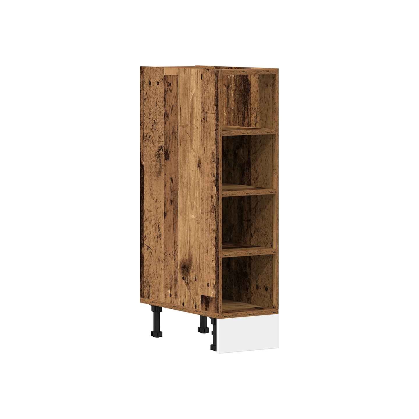 Armoire de plancher "Riga" vieux bois 20x44,5x81,5cm