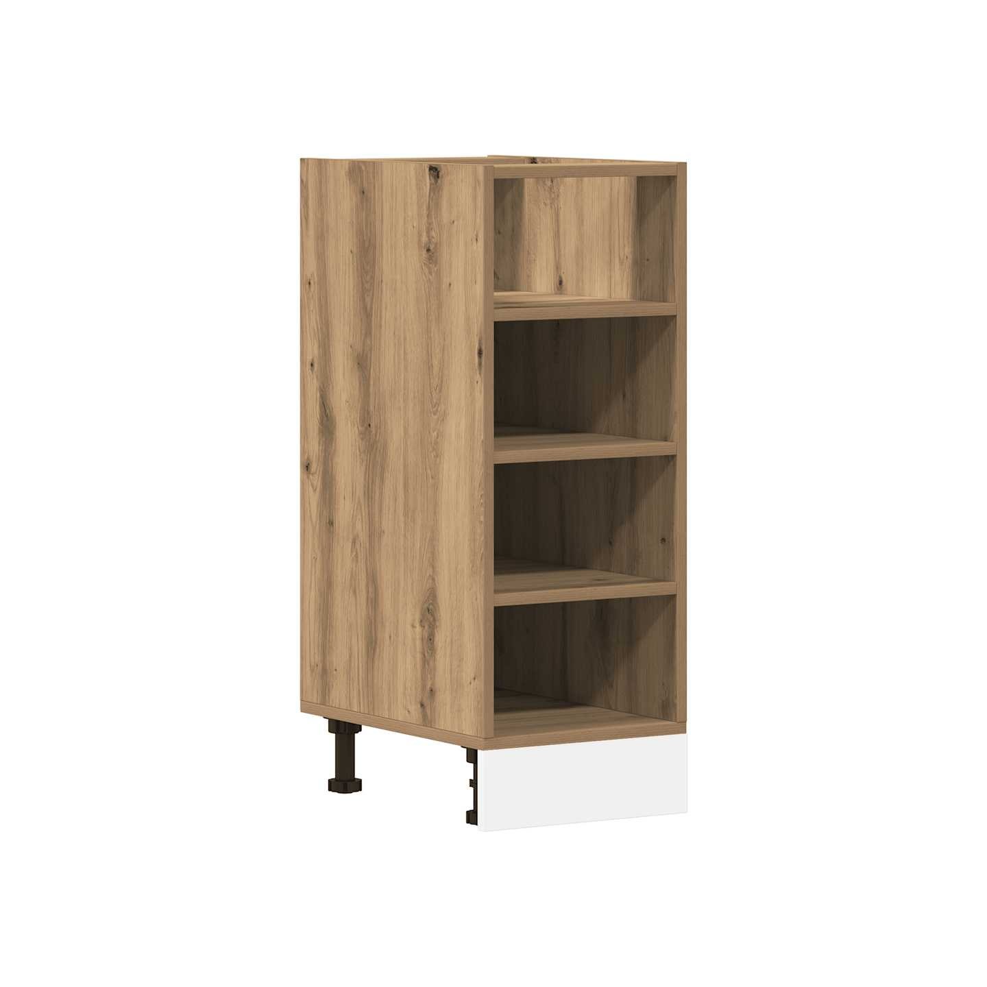 Meuble bas Riga Chêne artisanal 30x44,5x81,5 cm