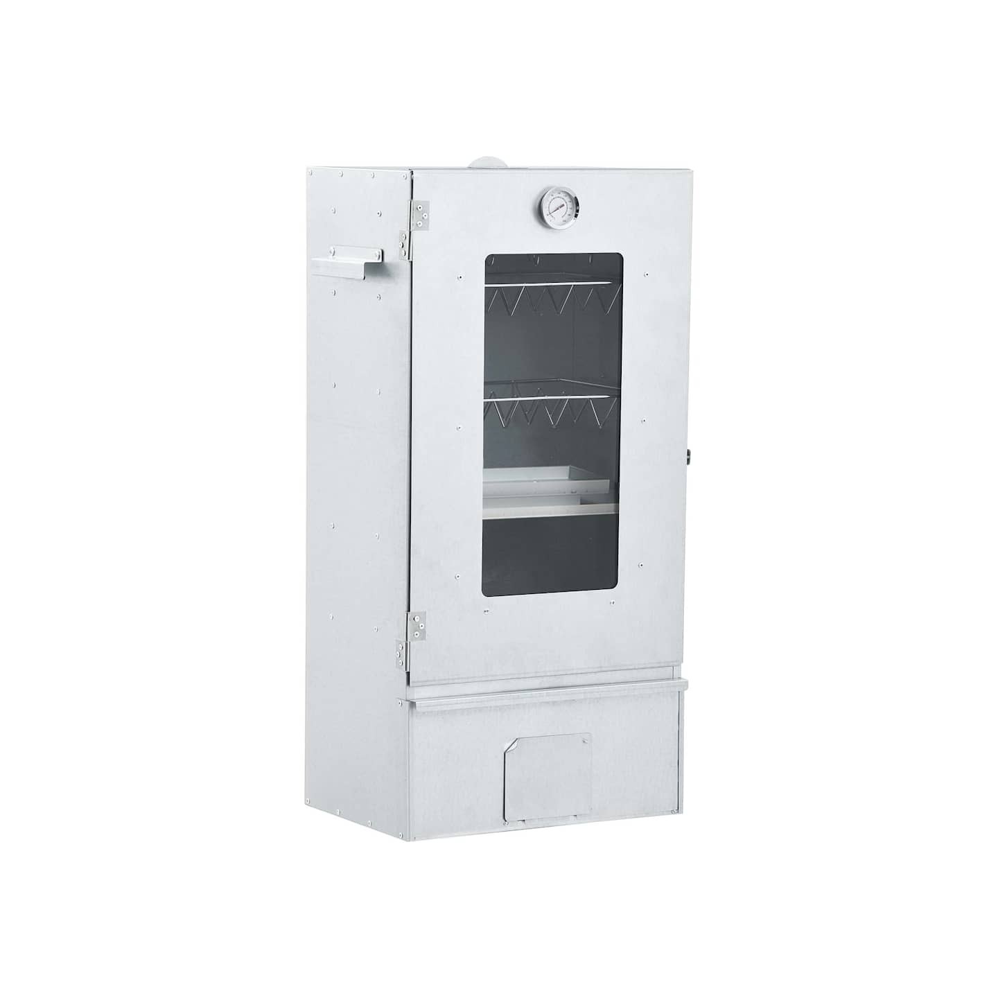 Fumoir de four à BBQ avec 1 kg de copeaux de bois 44,5x29x83 cm