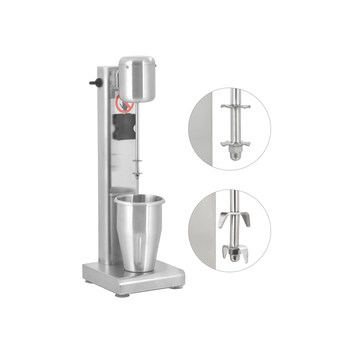 Appareil à milkshake Acier inoxydable 1 L