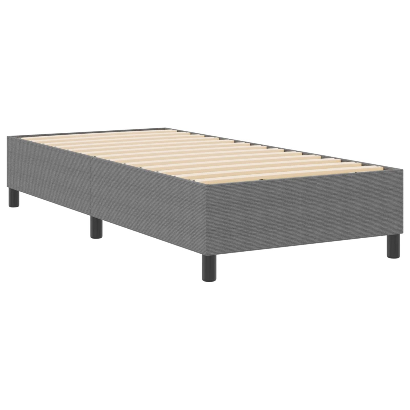 Cadre de lit plateforme Gris clair 90 x 200 cm