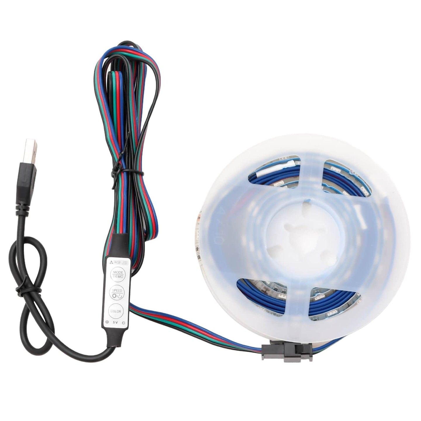 Bande LED 2 pc Noir SMD5050