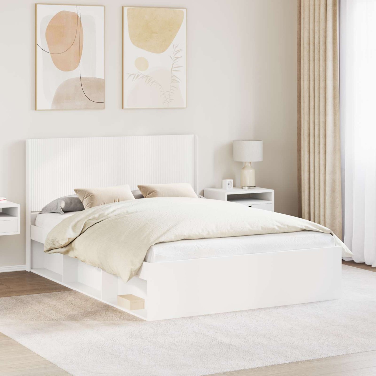 Tête de lit Blanc