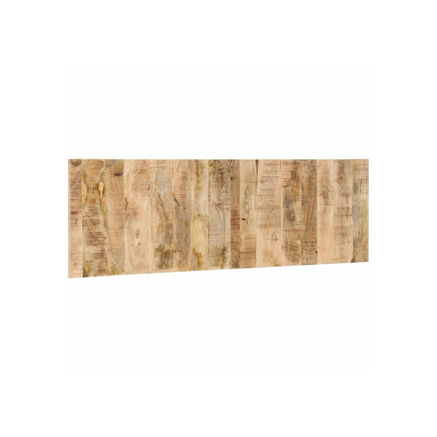 Tête de lit 160 cm bois de manguier brut massif