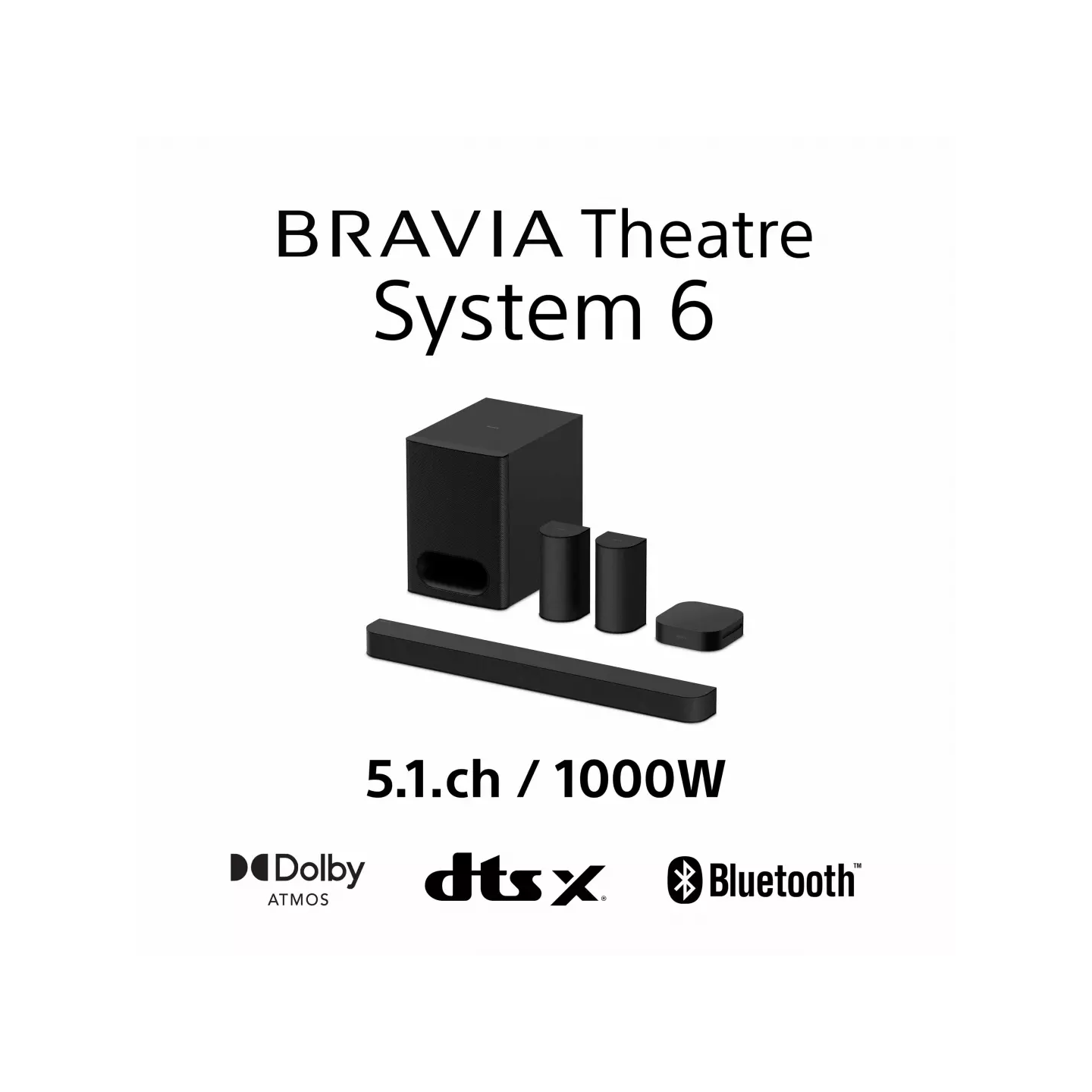Barre de son Sony Bravia Theatre System 6 HT-S60 5.1 | Nimestore