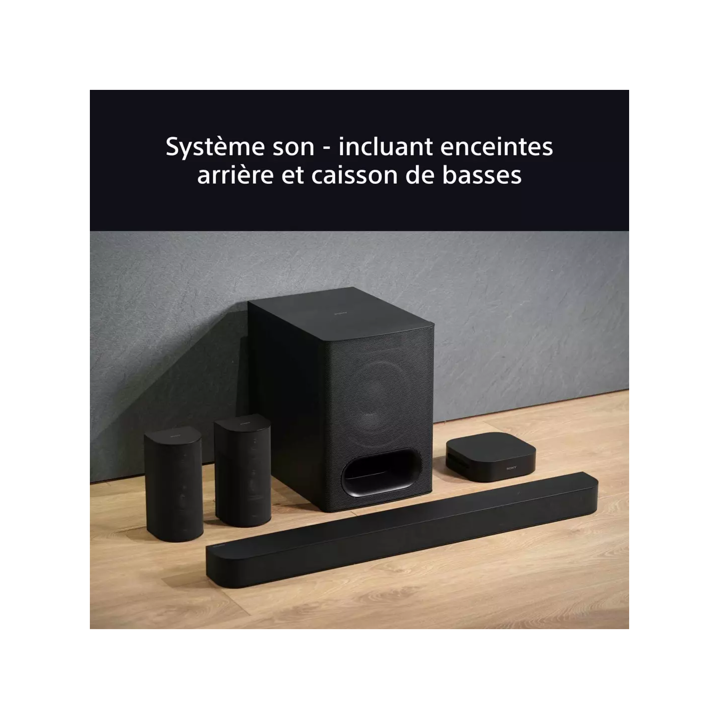 Barre de son Sony Bravia Theatre System 6 HT-S60 5.1 | Nimestore