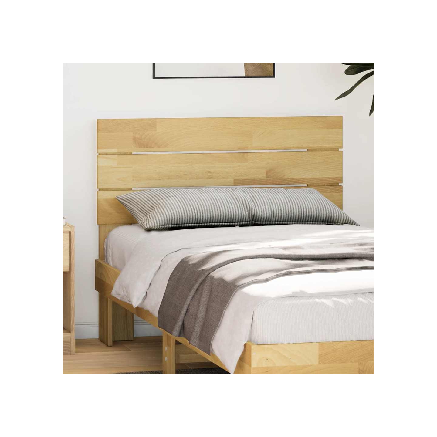 Tête de lit 75 cm bois massif de chêne