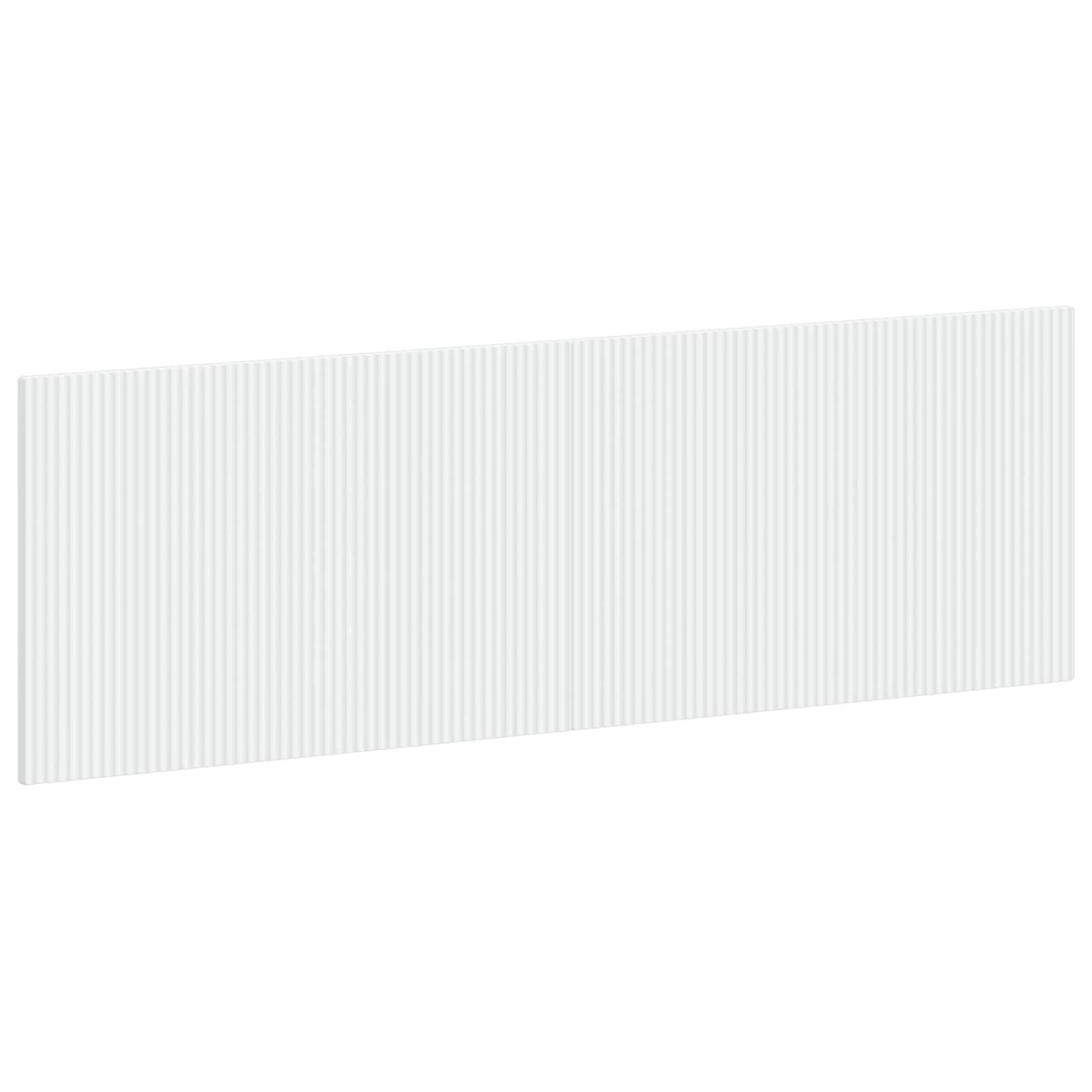 Tête de lit murale ARNHEM Blanc Bois d'ingénierie