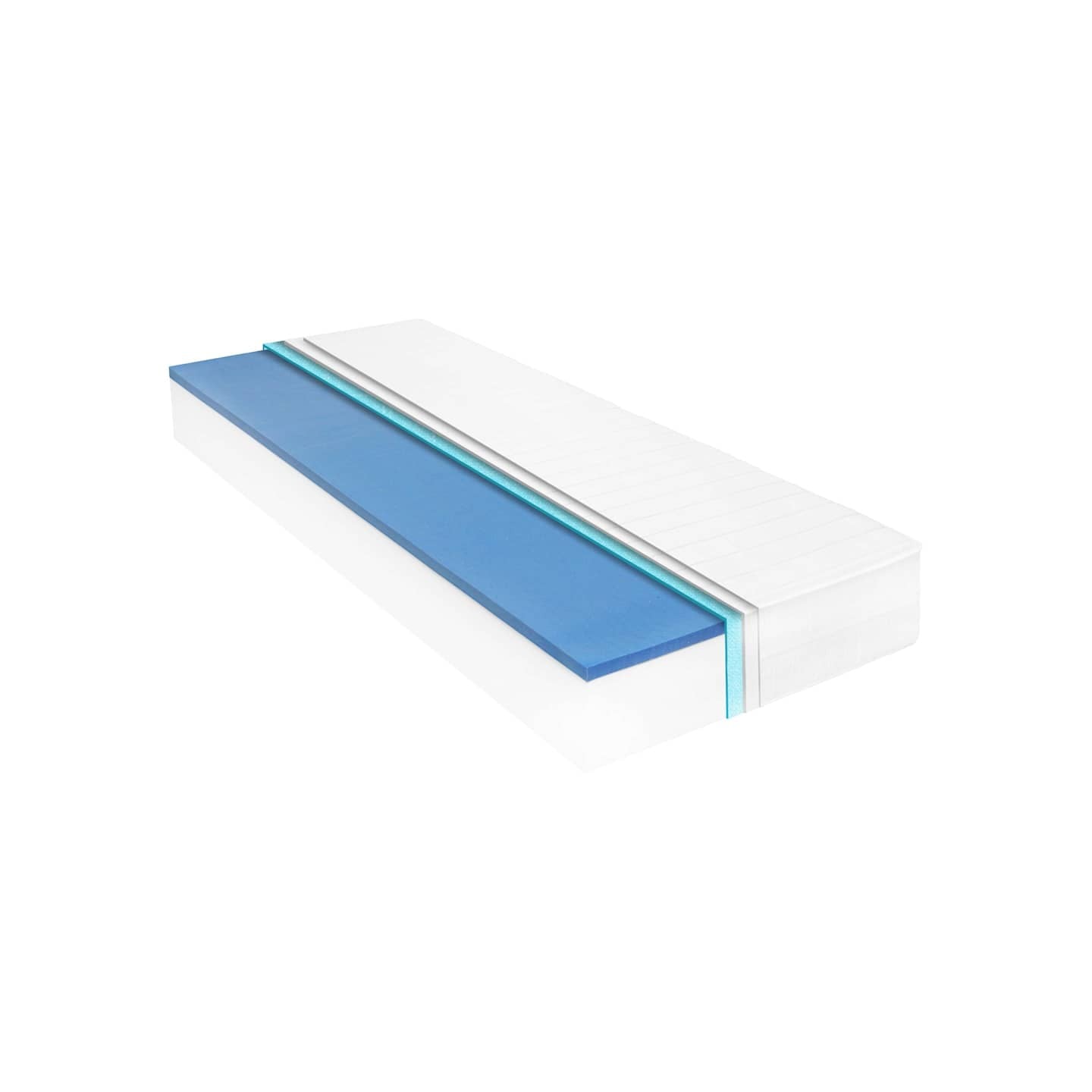 Matelas 90 x 200 cm Mousse à mémoire de forme Visco 18 cm H2