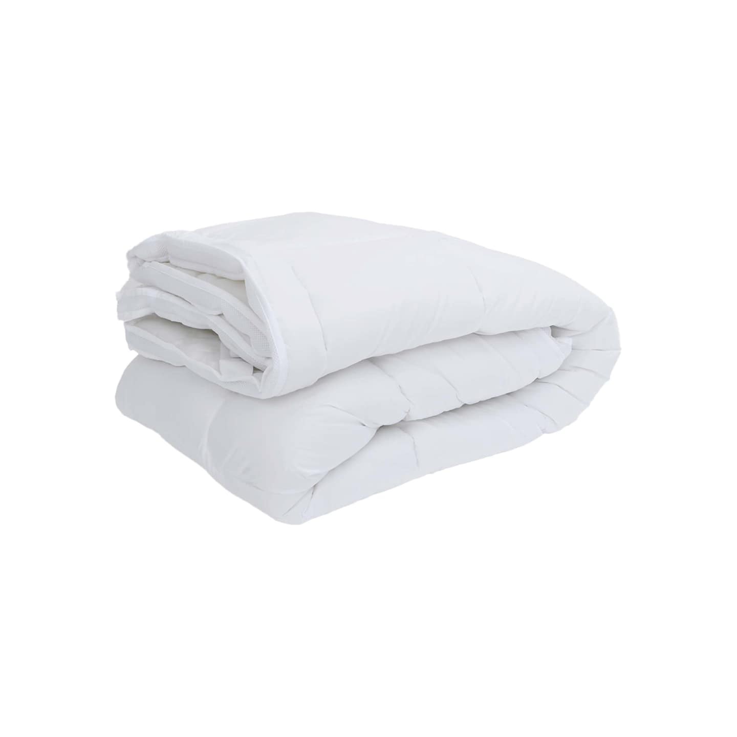 Protège-matelas blanc 200x200 cm
