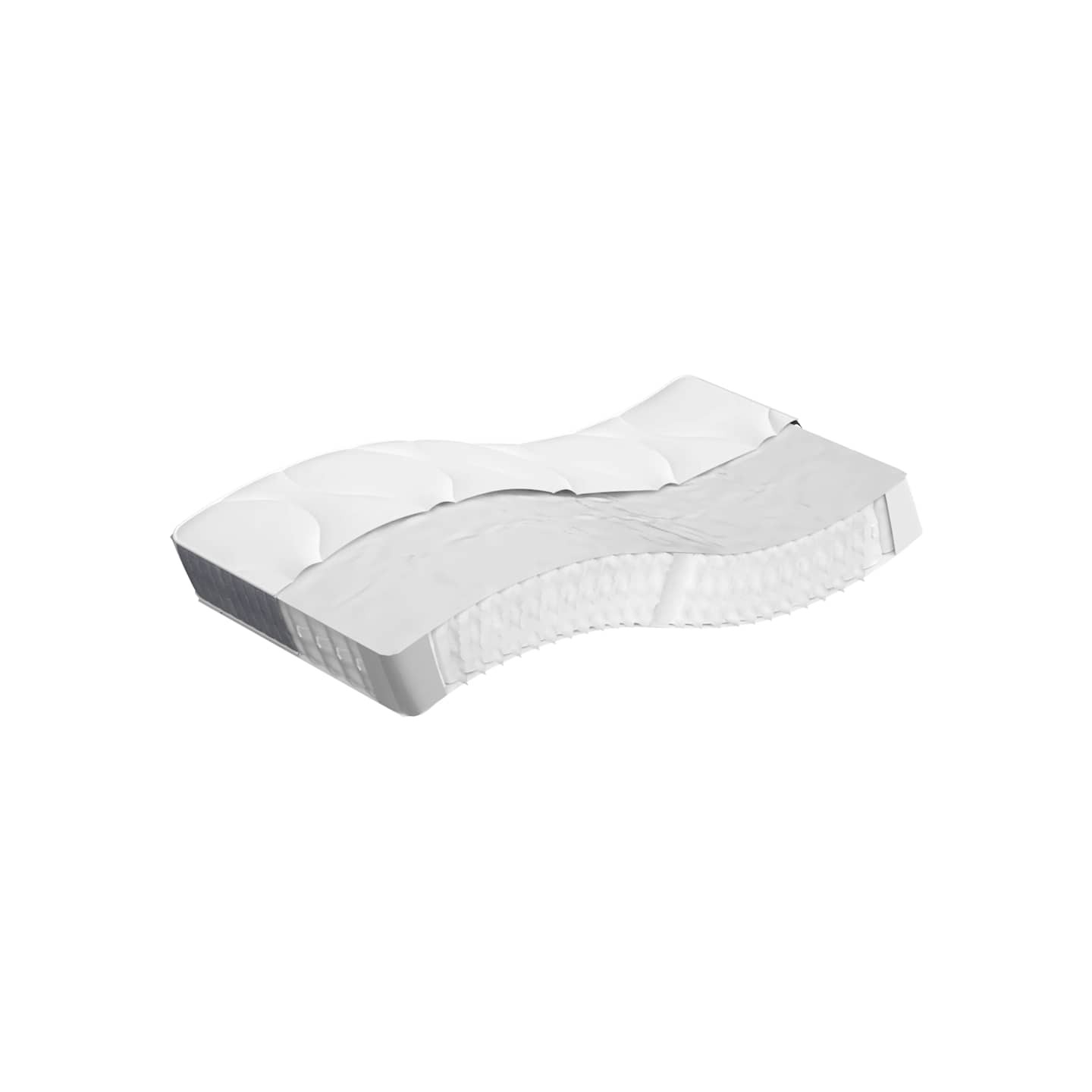Matelas à ressorts ensachés pour enfants moyen 80x160 cm