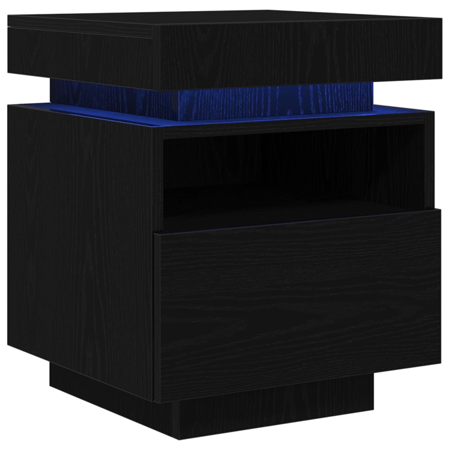 Cabinet de chevet Chêne noir 40 x 39 x 48,5 cm
