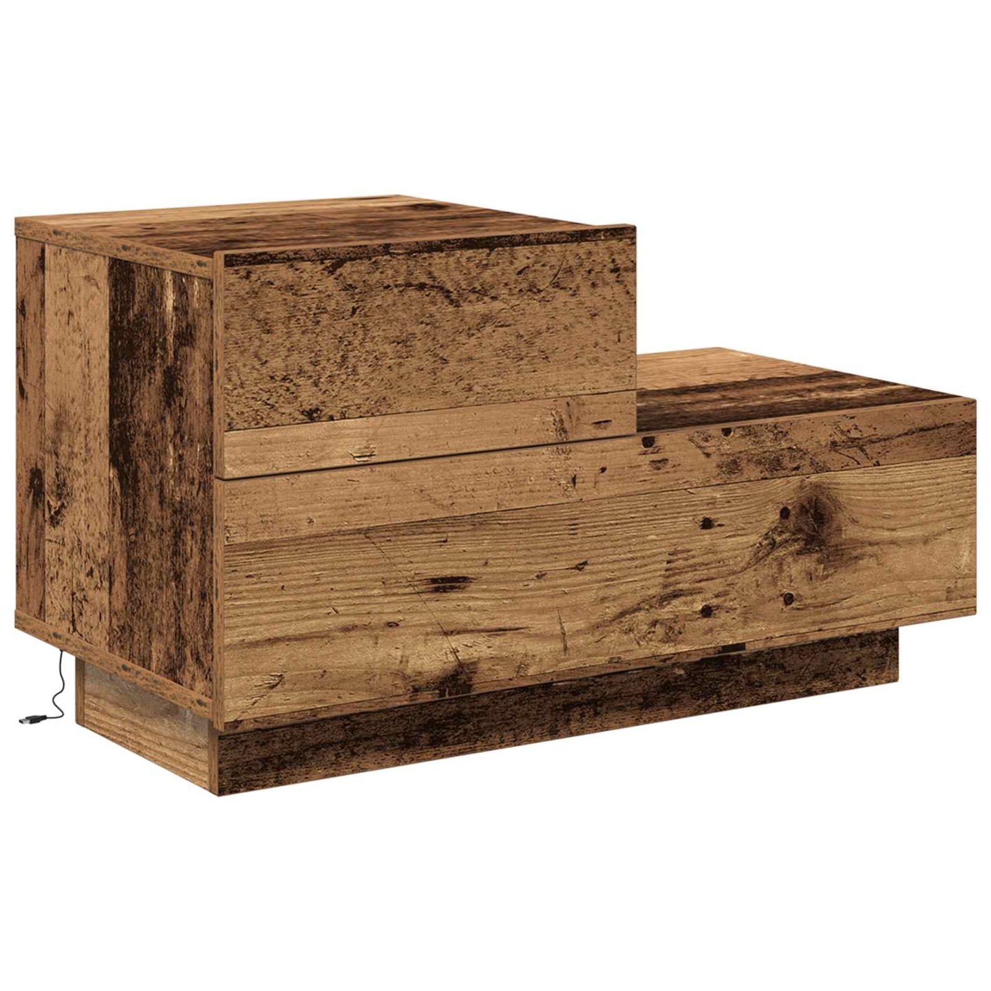 Cabinet de chevet Bois ancien 70 x 36 x 40,5 cm