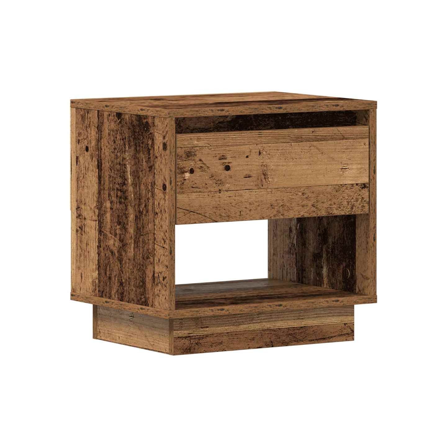 Table de nuit Bois ancien 45 x 34 x 44 cm Bois d'ingénierie