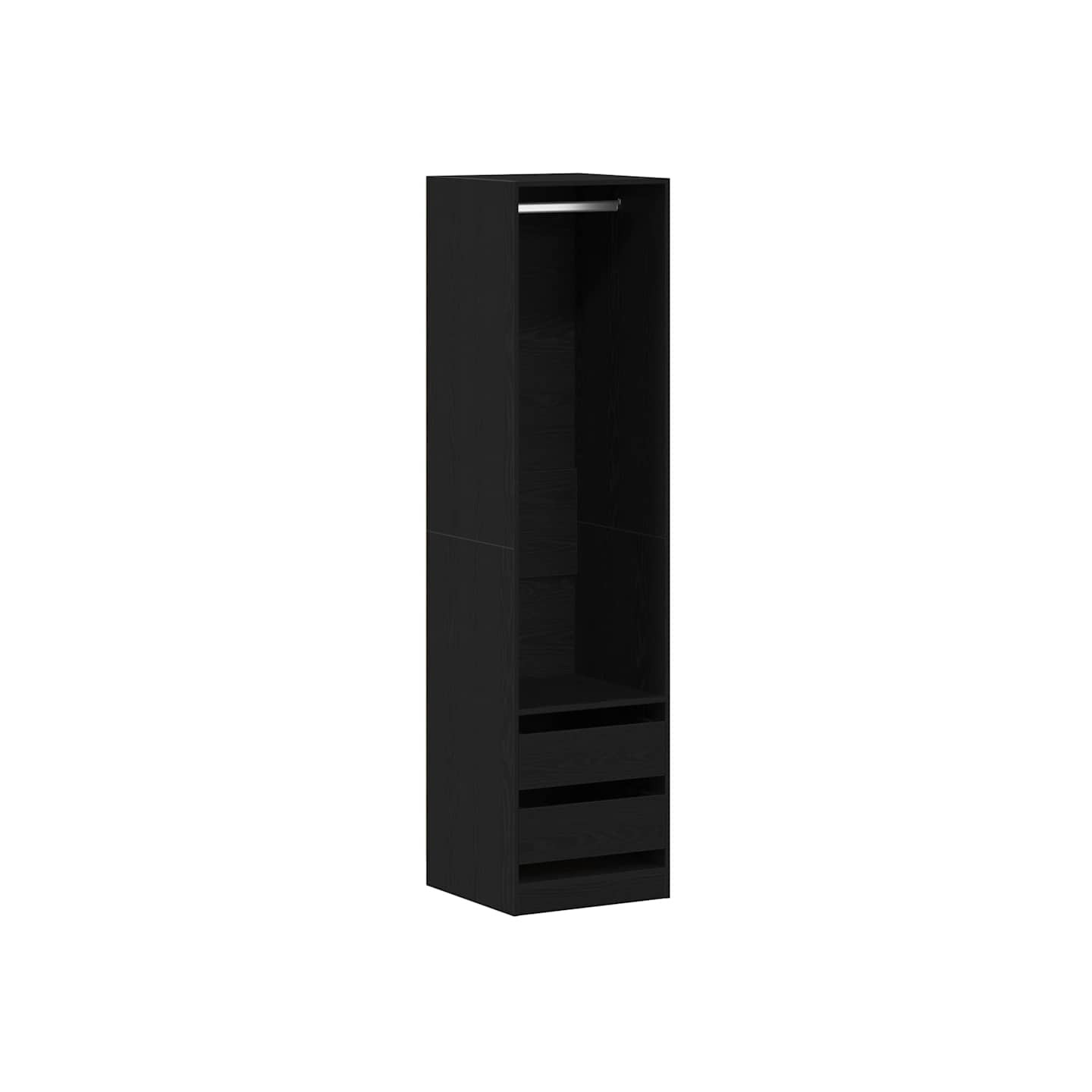 Armoire Chêne noir 50 x 50 x 200 cm Bois d'ingénierie