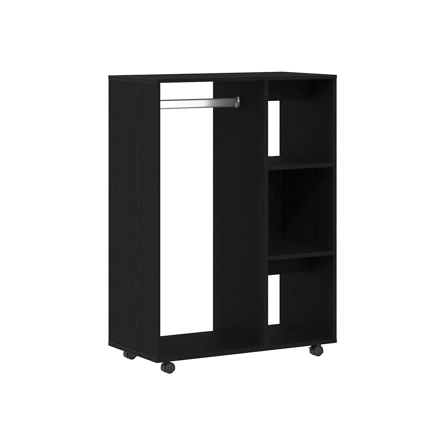 Armoire en chêne noir 80x40x110 cm Bois d'ingénierie