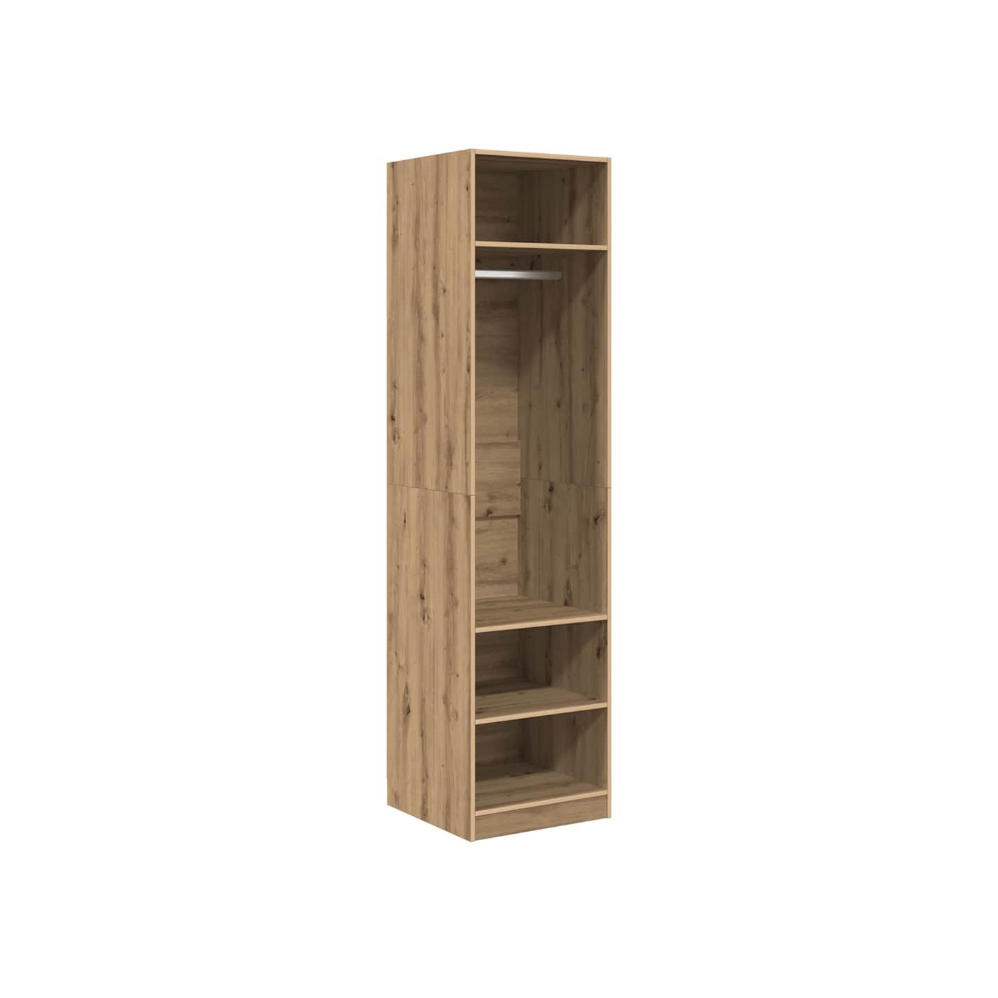 Armoire Chêne artisanal 50 x 50 x 200 cm Bois d'ingénierie