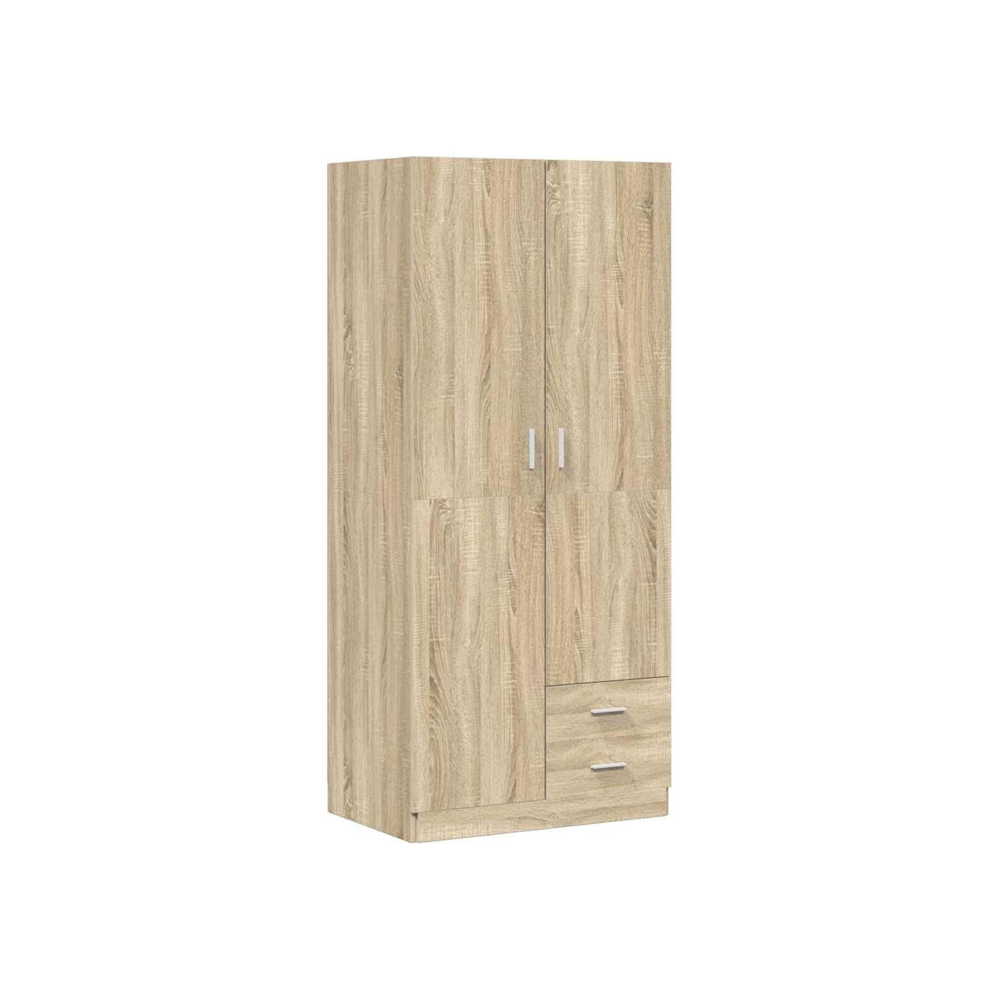 Garde-robe Chêne sonoma 80x52x180 cm Aggloméré