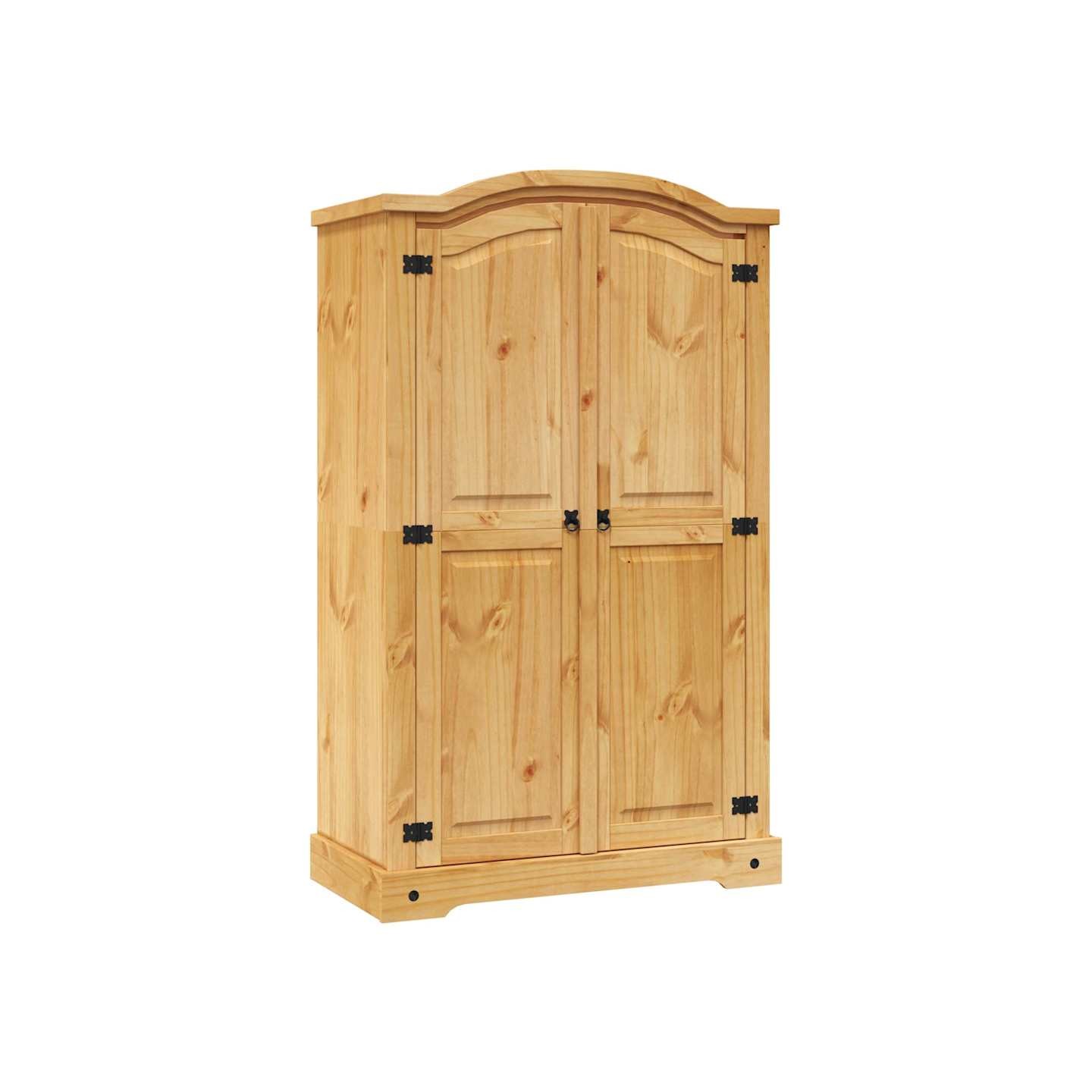 Garde-robe avec 2 portes Gamme Corona pin mexicain