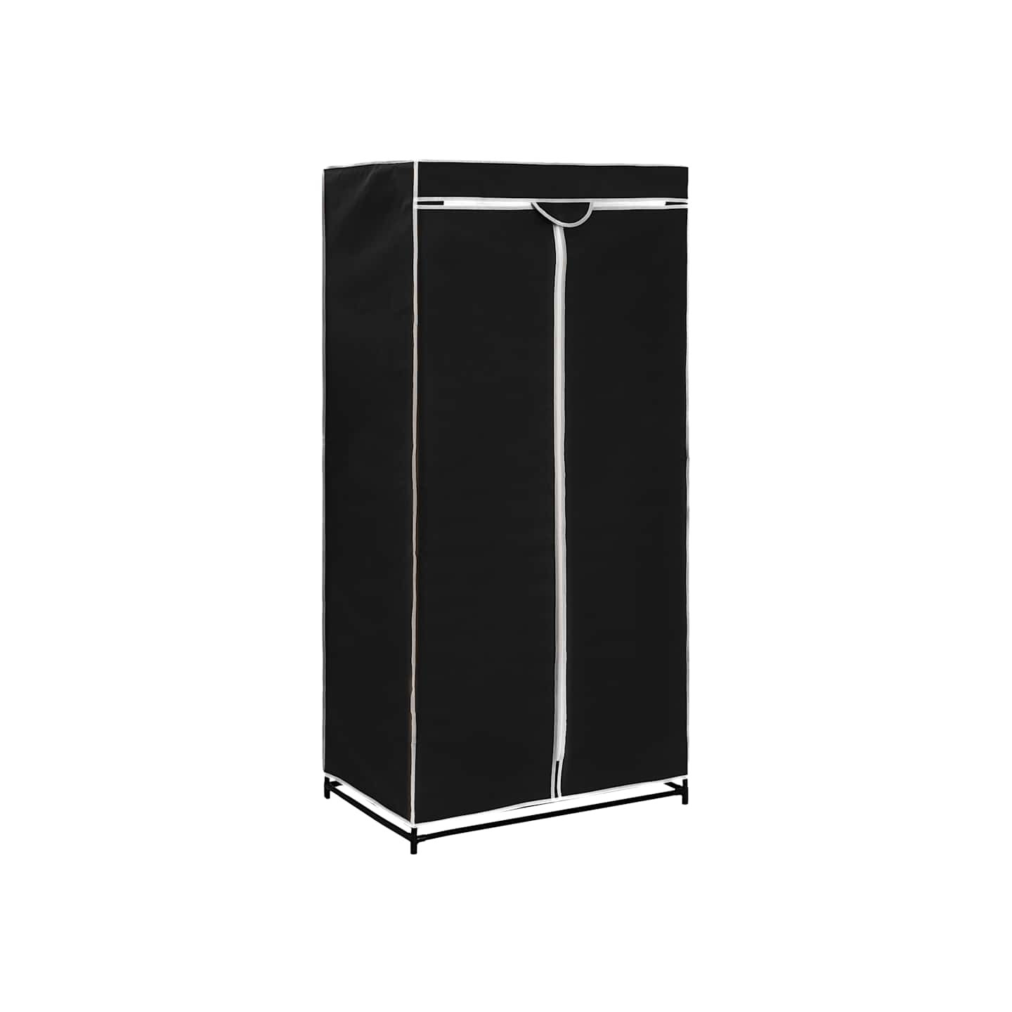 Garde-robe Noir 75x50x160 cm