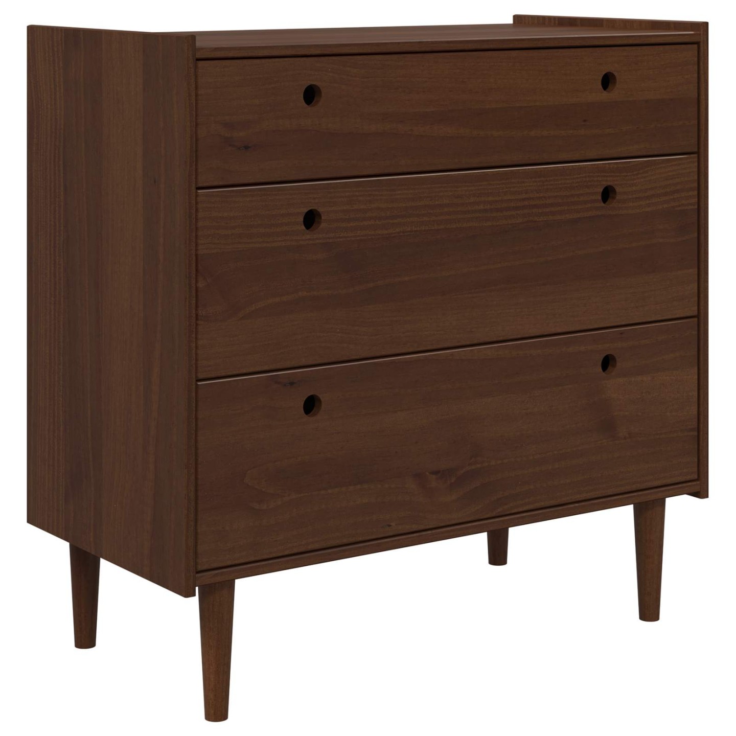 Commode BILBAO Caramel foncé 90 x 45 x 89 cm