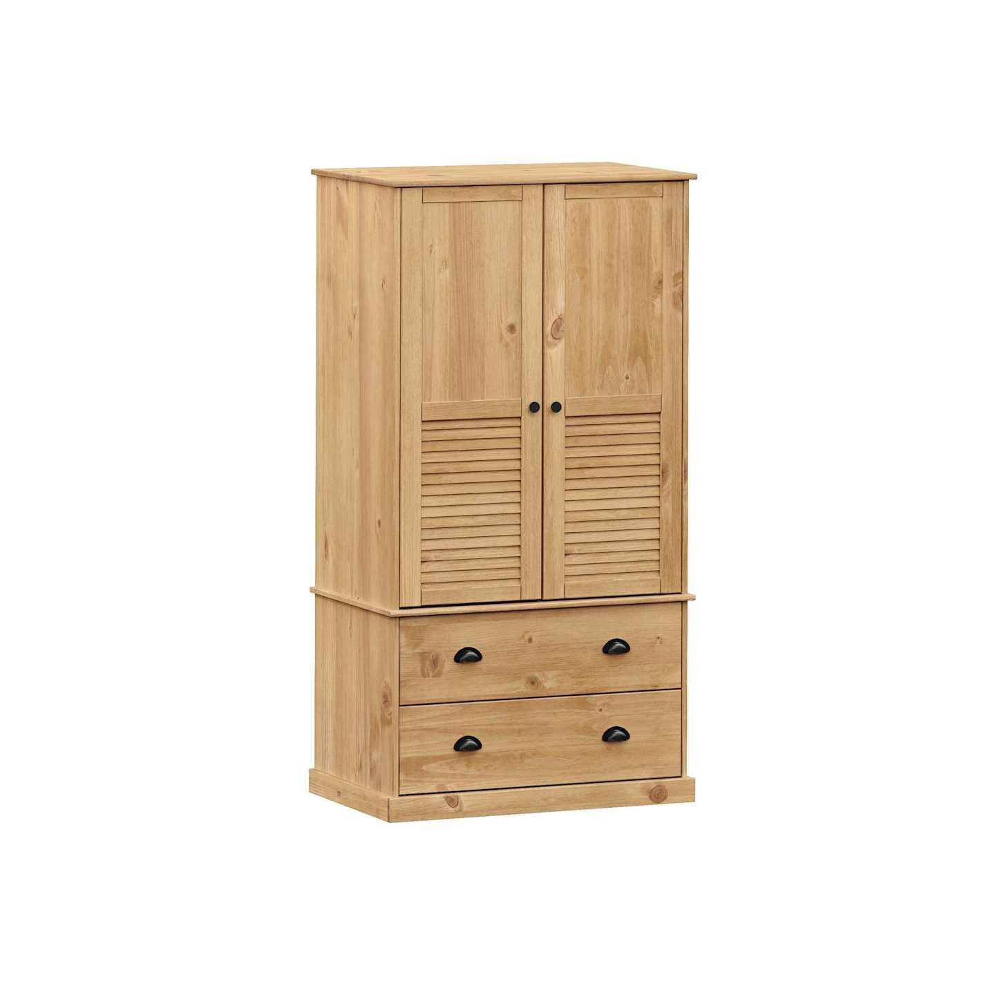 Garde-robe VIGO 90x55x170 cm bois massif de pin