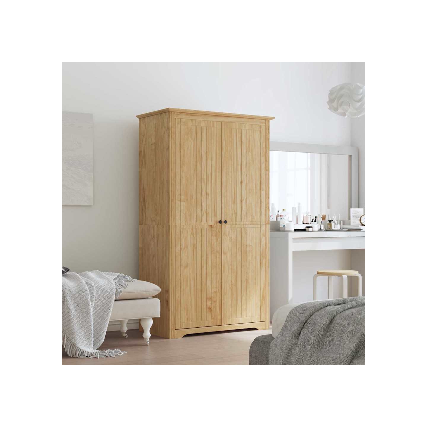 Armoire BODO Marron miel 99 x 53,5 x 173 cm
