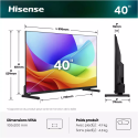 TV QLED Hisense 40A5S 40" Full HD VIDAA | Nimestore