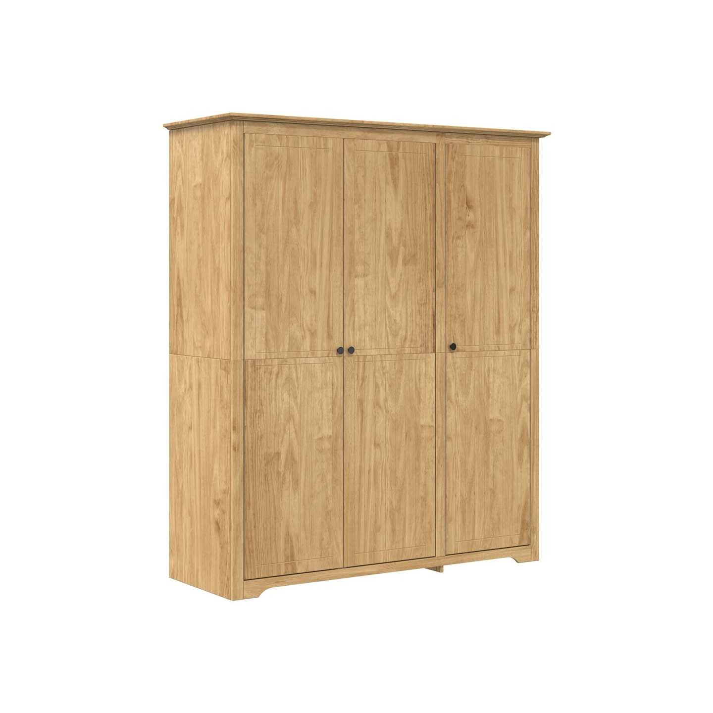 Armoire BODO Marron miel 146 x 53,5 x 173 cm Bois d'ingénierie