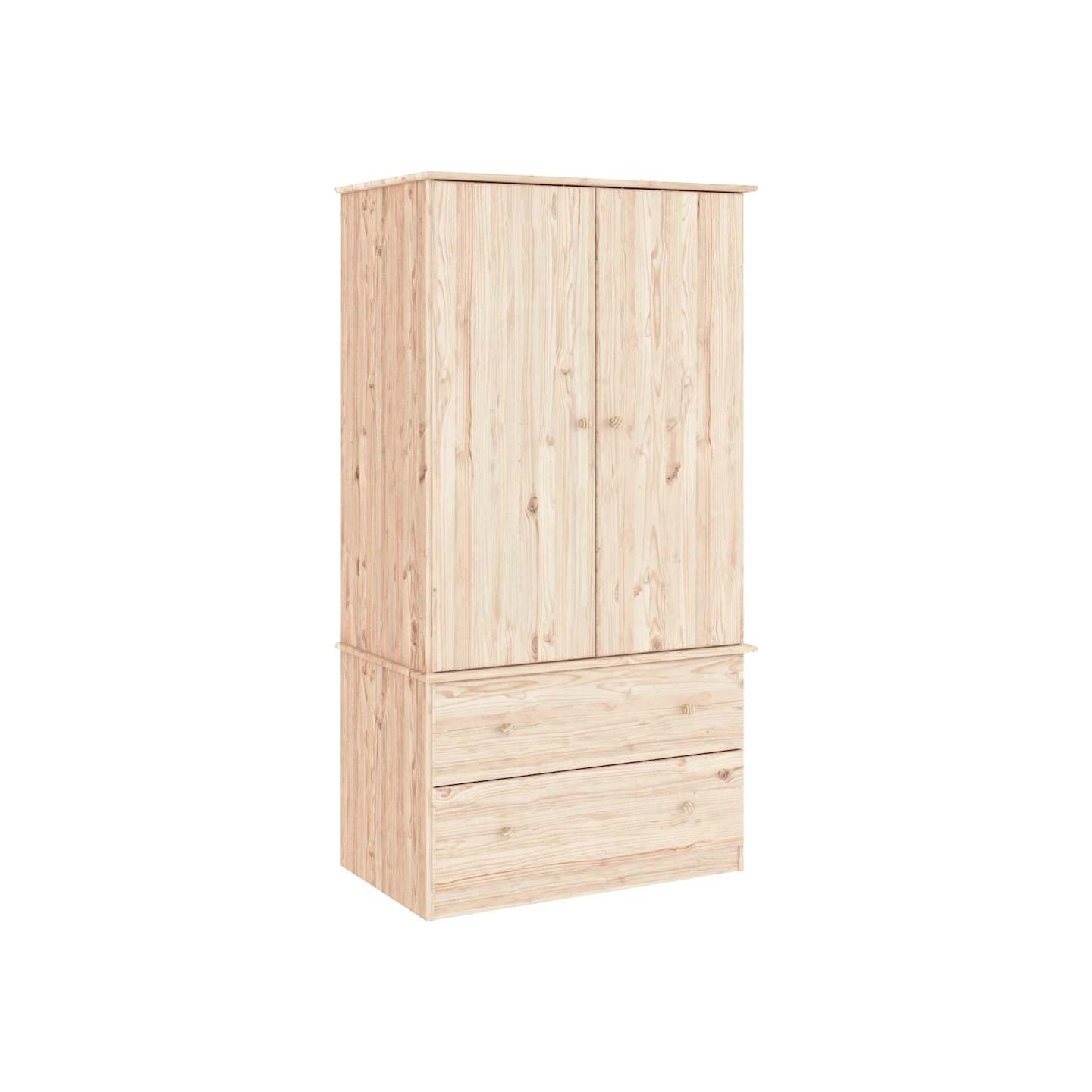 Garde-robe ALTA 90x55x170 cm bois massif de pin