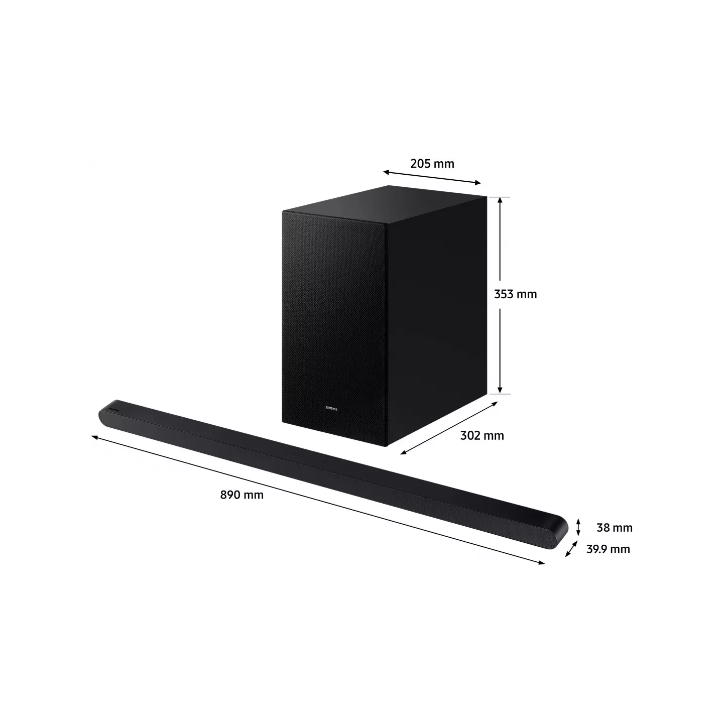 Barre de son Samsung HW-S710D 3.1 Dolby Atmos Wi-Fi | Nimestore