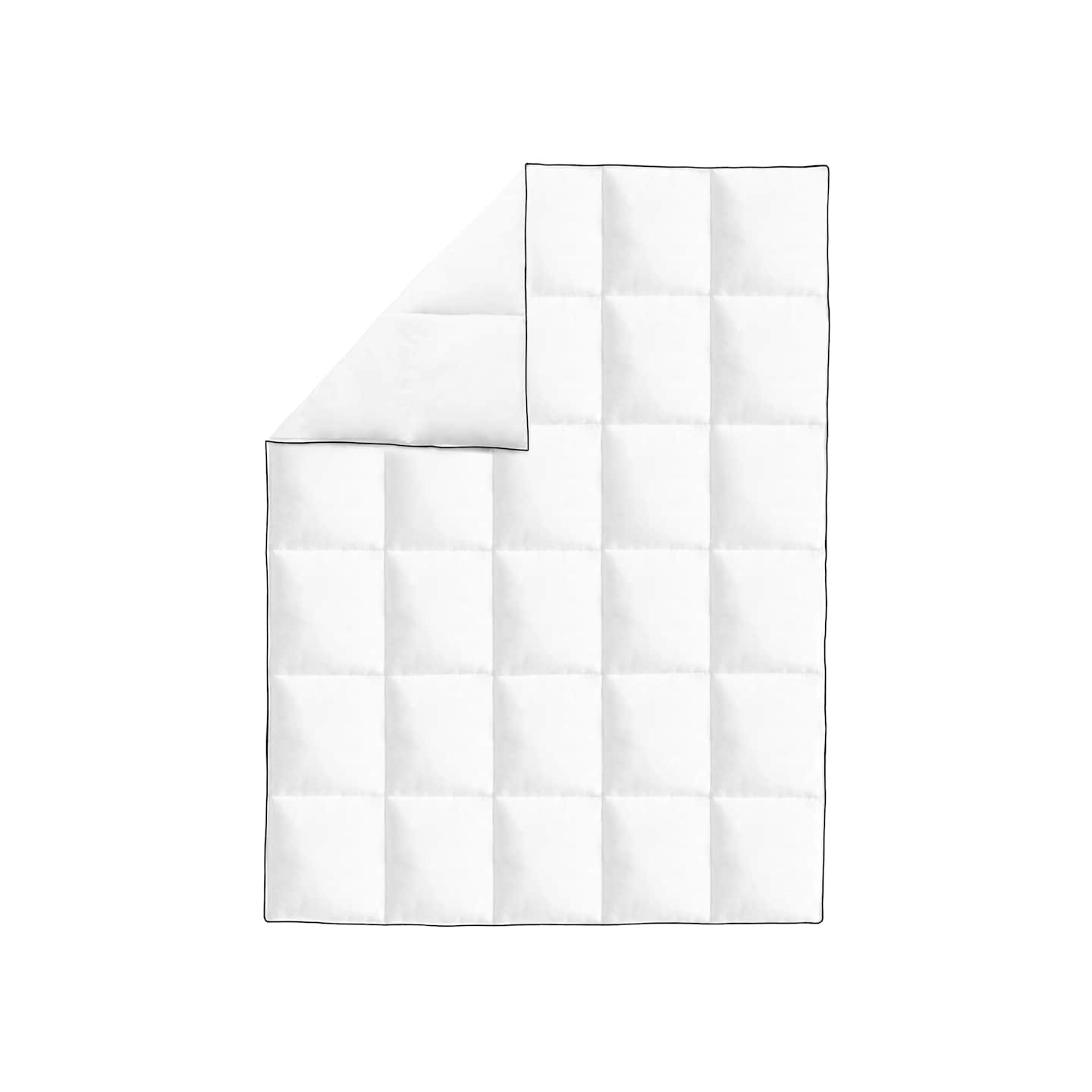 Couette en duvet d'hiver 2 pcs 135 x 200 cm