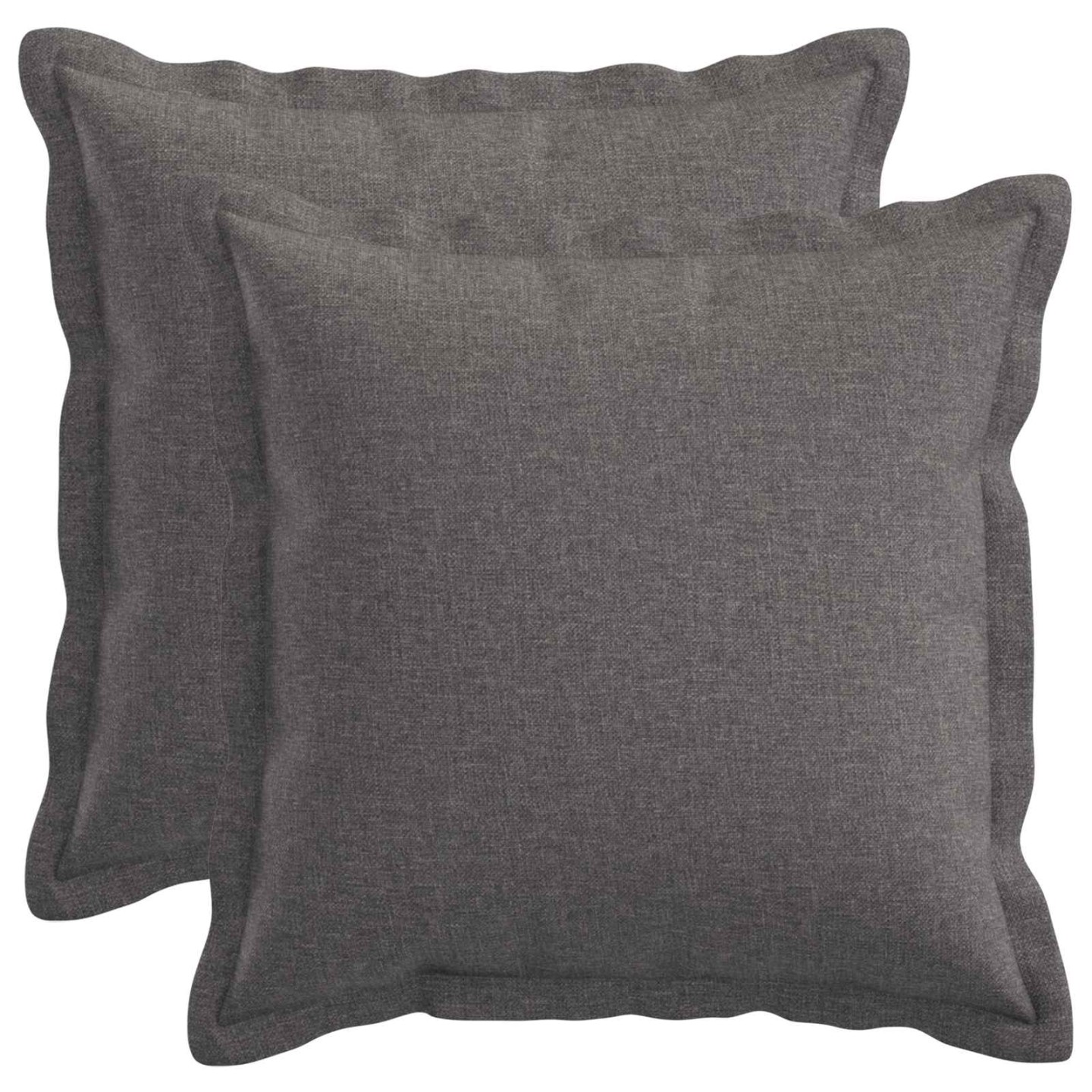 Housse de coussin 2 pc HOUTEN Gris clair 40 x 40 cm