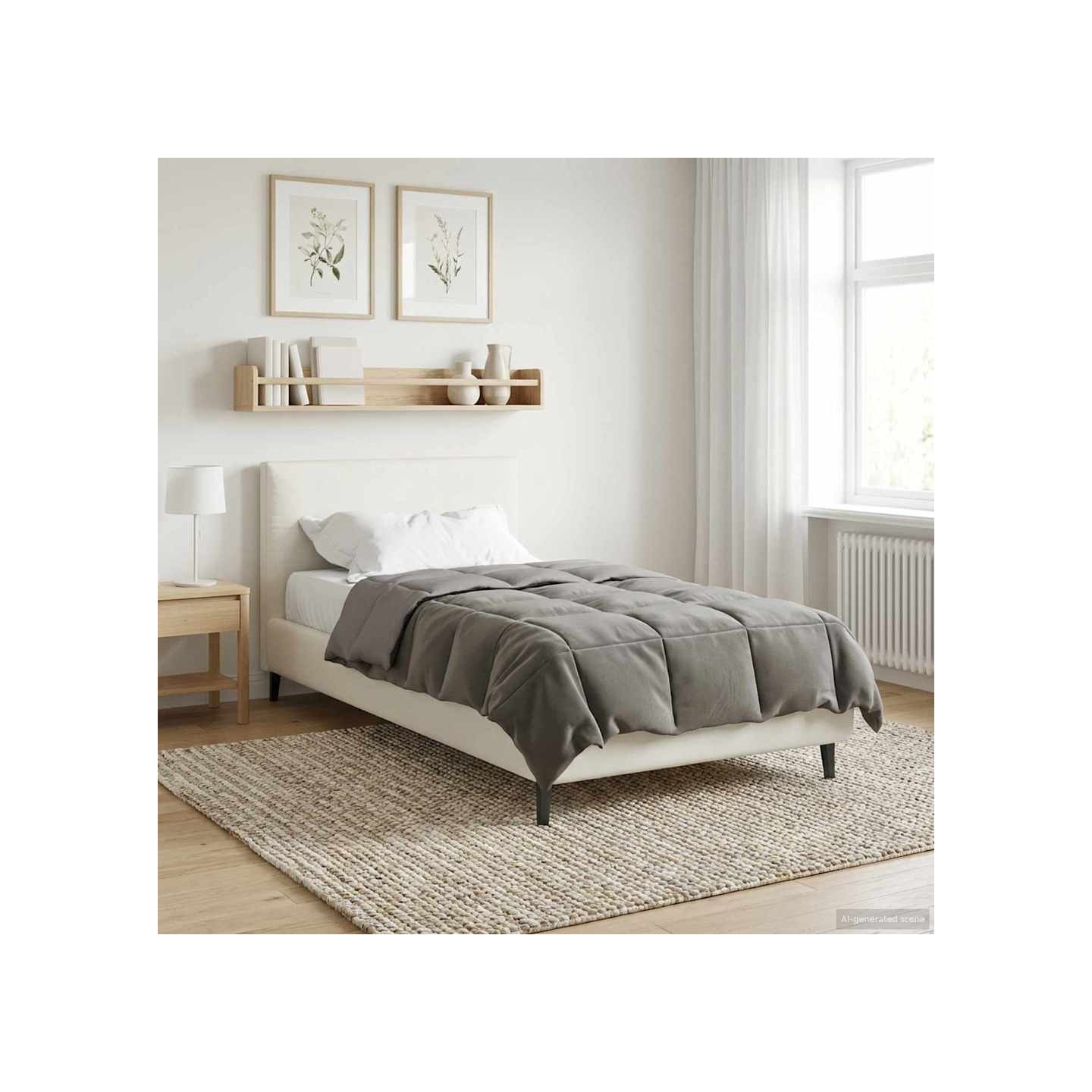 Duvet d'hiver 135 x 200 cm Hiver Microfiber (100% Polyester)