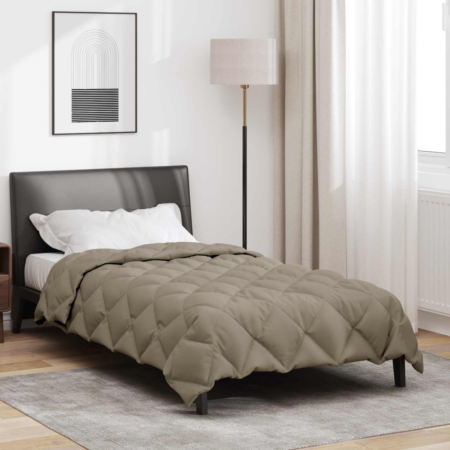 Duvet d'hiver 135 x 200 cm 450 gsm Microfibre (100% polyester)