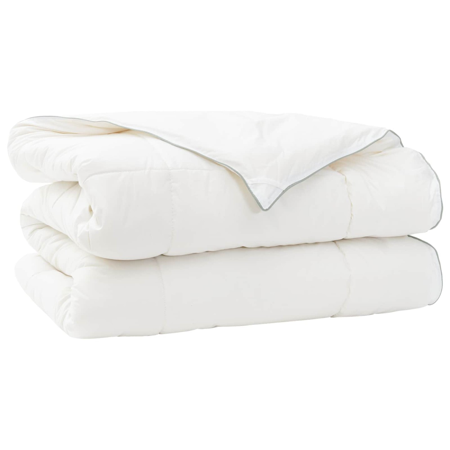 Couette 137x200 cm Hiver 450 GSM Laine australienne Blanc