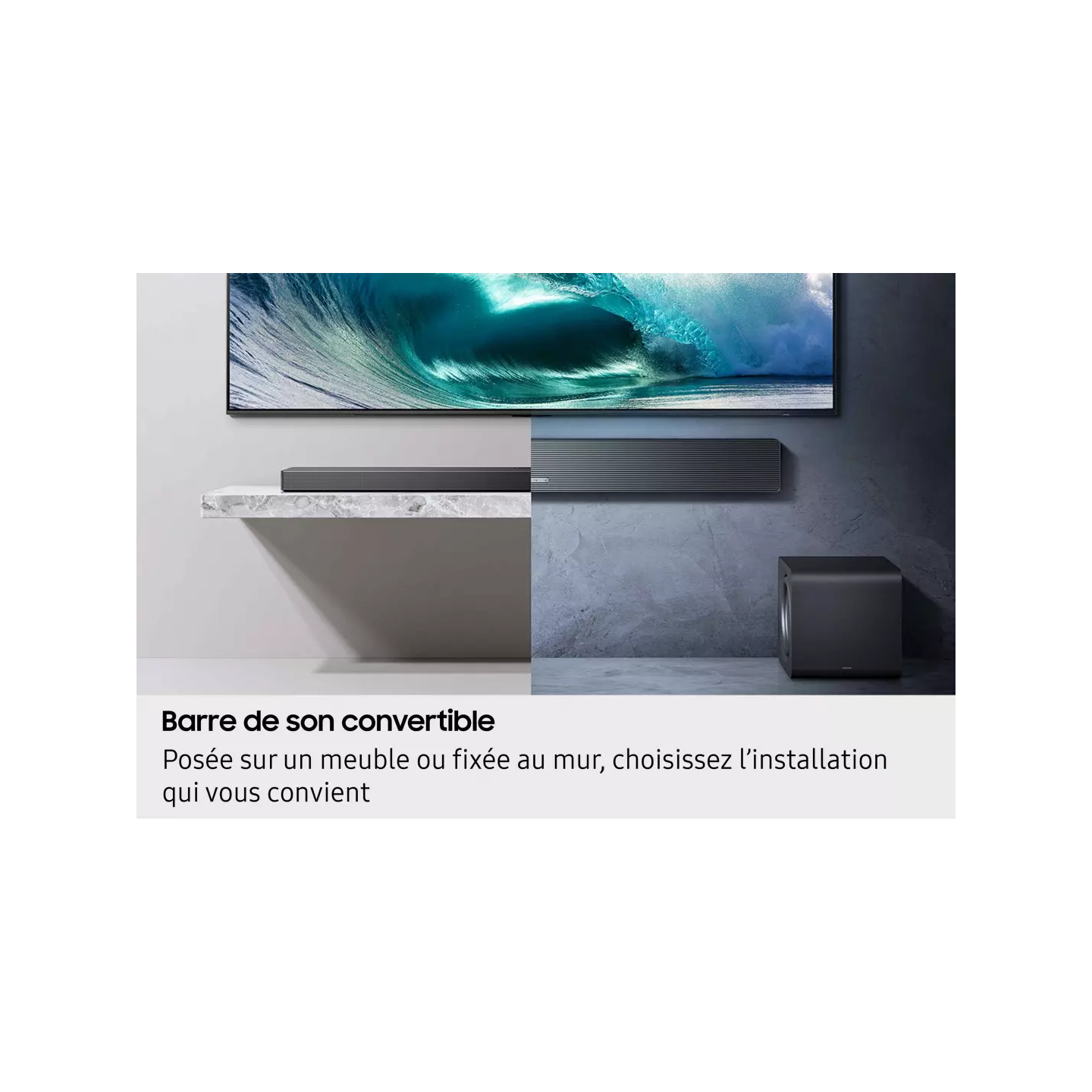 Barre de son Samsung HW-QS710F 3.1.2 Dolby Atmos | Nimestore
