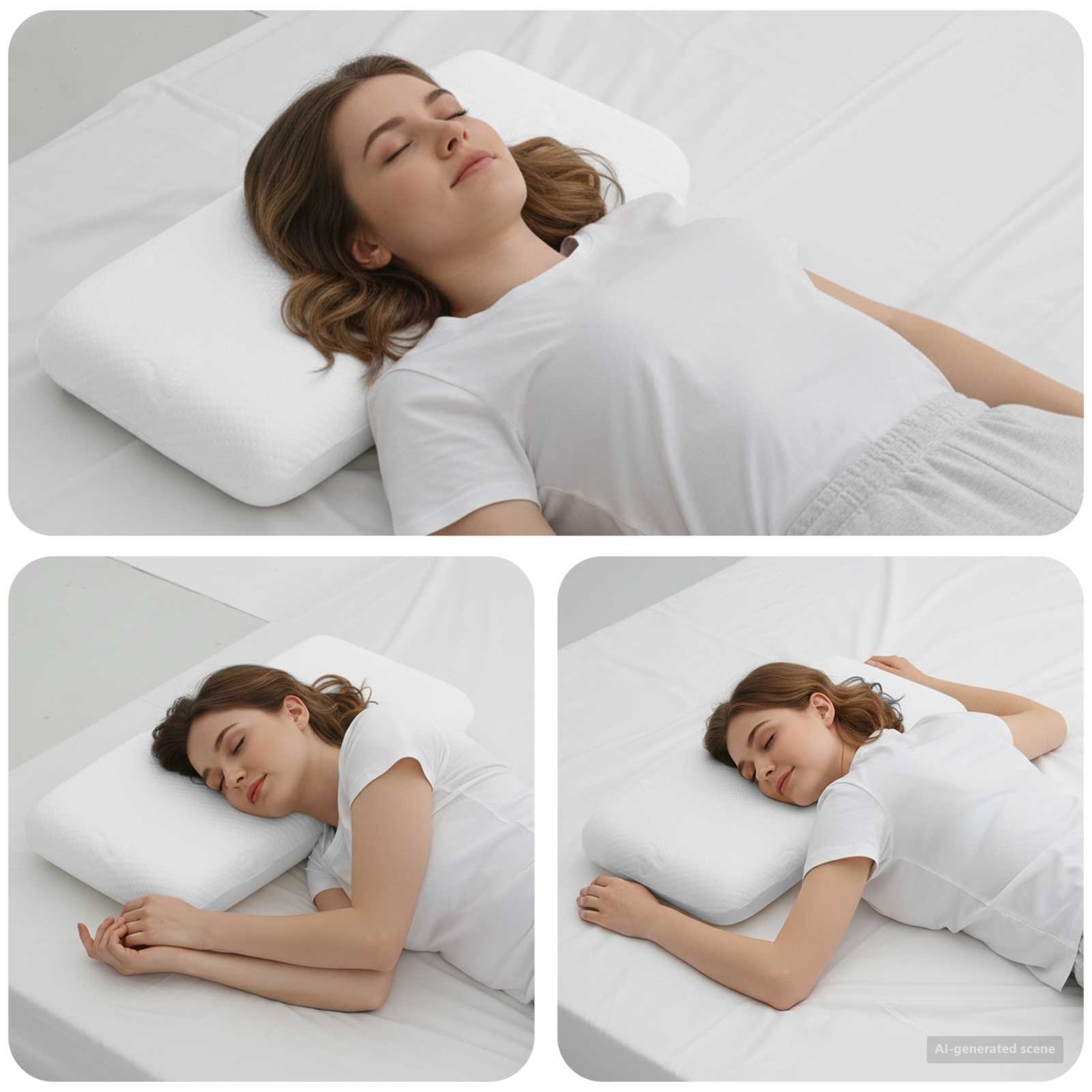 Coussin de sommeil 70 x 36 x 11,5 cm Moyen