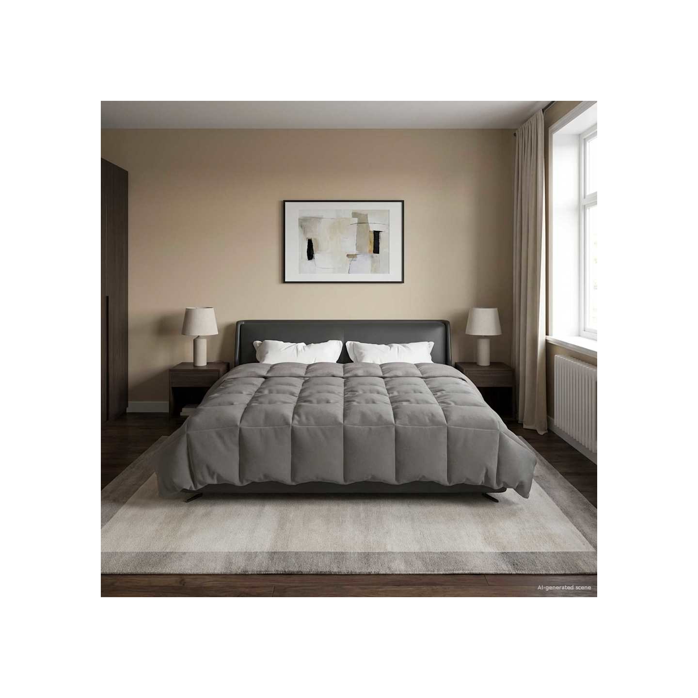 Couette d'été 220 x 240 cm Été Microfibre (100% polyester)
