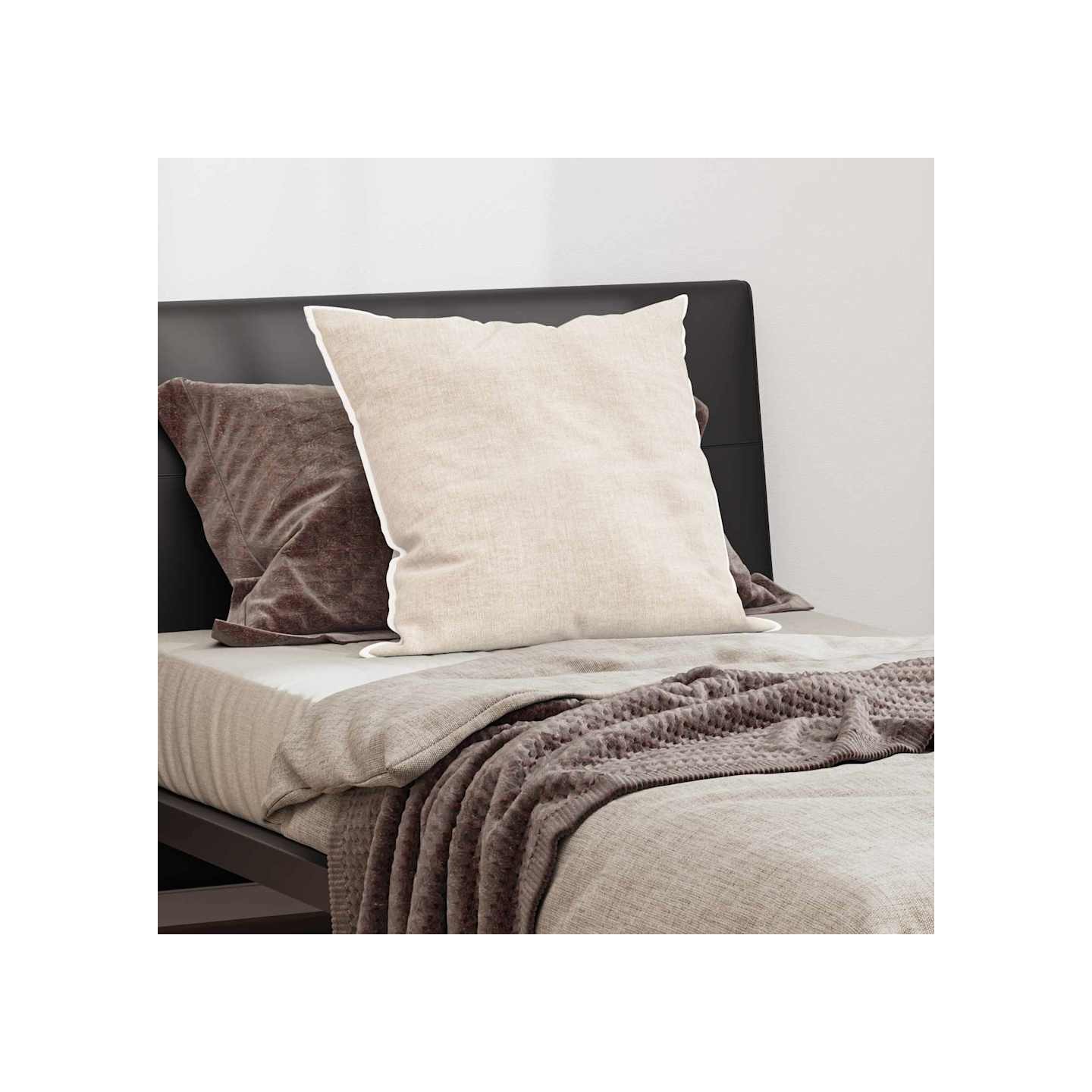 Oreiller 81 x 80 x 20 cm Polyester Blanc