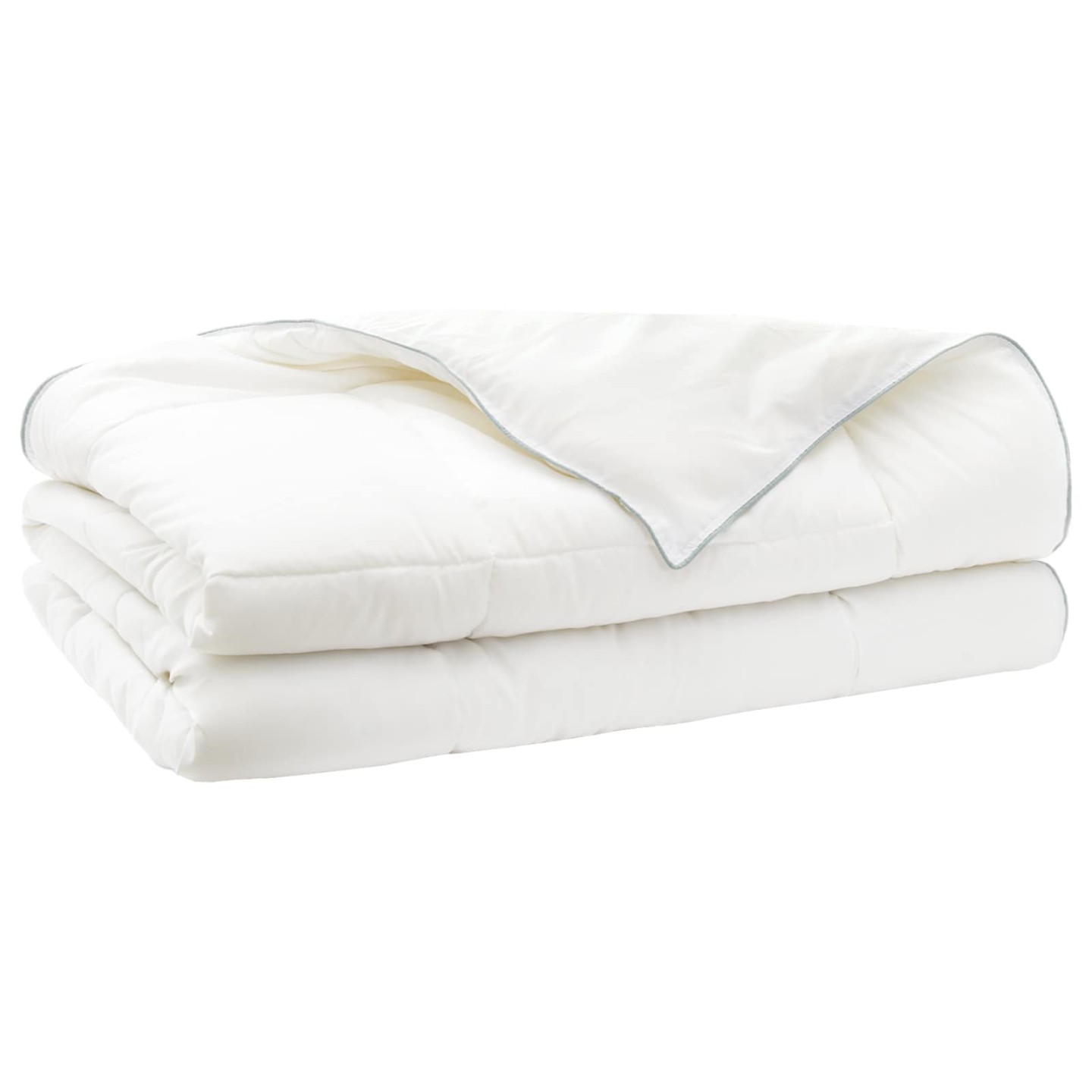 Couette 137x200 cm Été 200 GSM Laine australienne Blanc