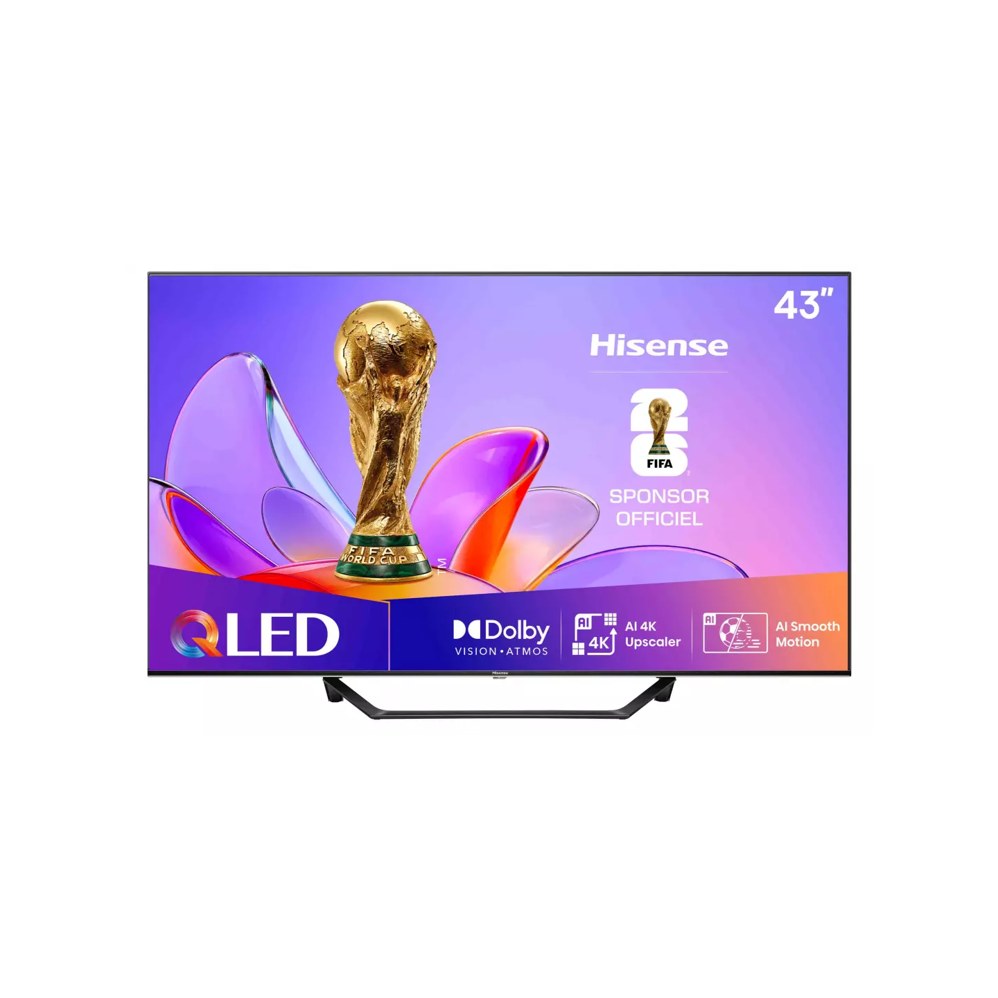 TV QLED Hisense 43A7S 43" 4K 120 Hz HSR | Nimestore