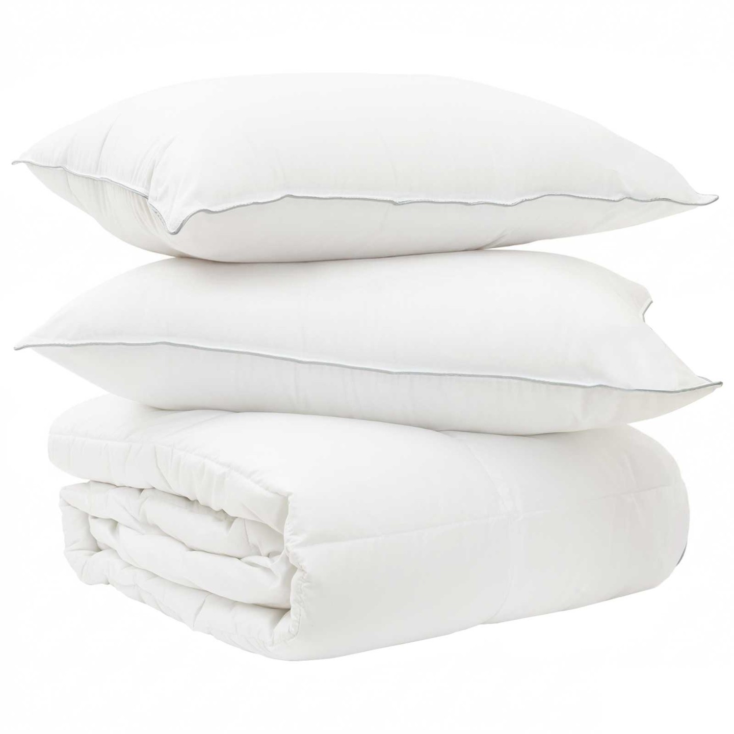 Ensemble de couette et oreillers de lit 3 pc 240 x 220 cm Hiver