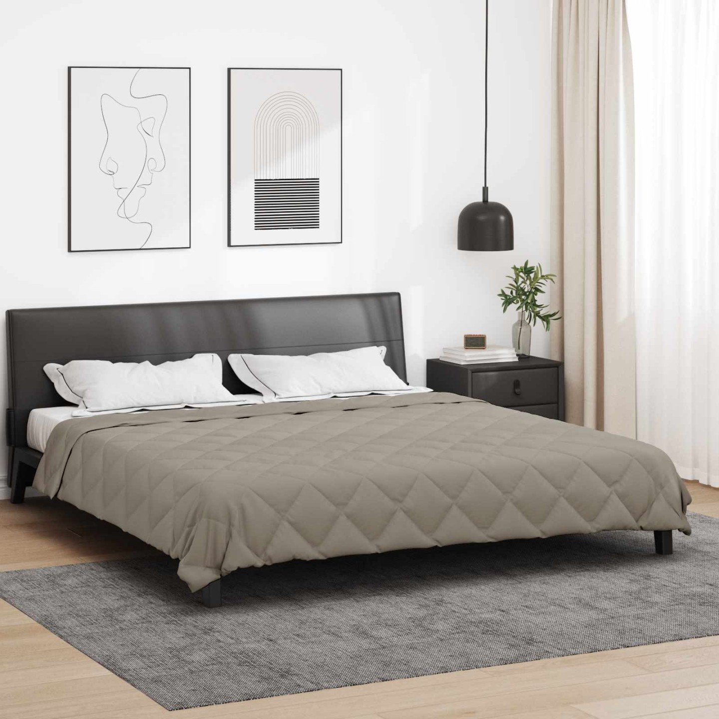 Duvet d'été simple 220 x 240 cm Été 200 gsm