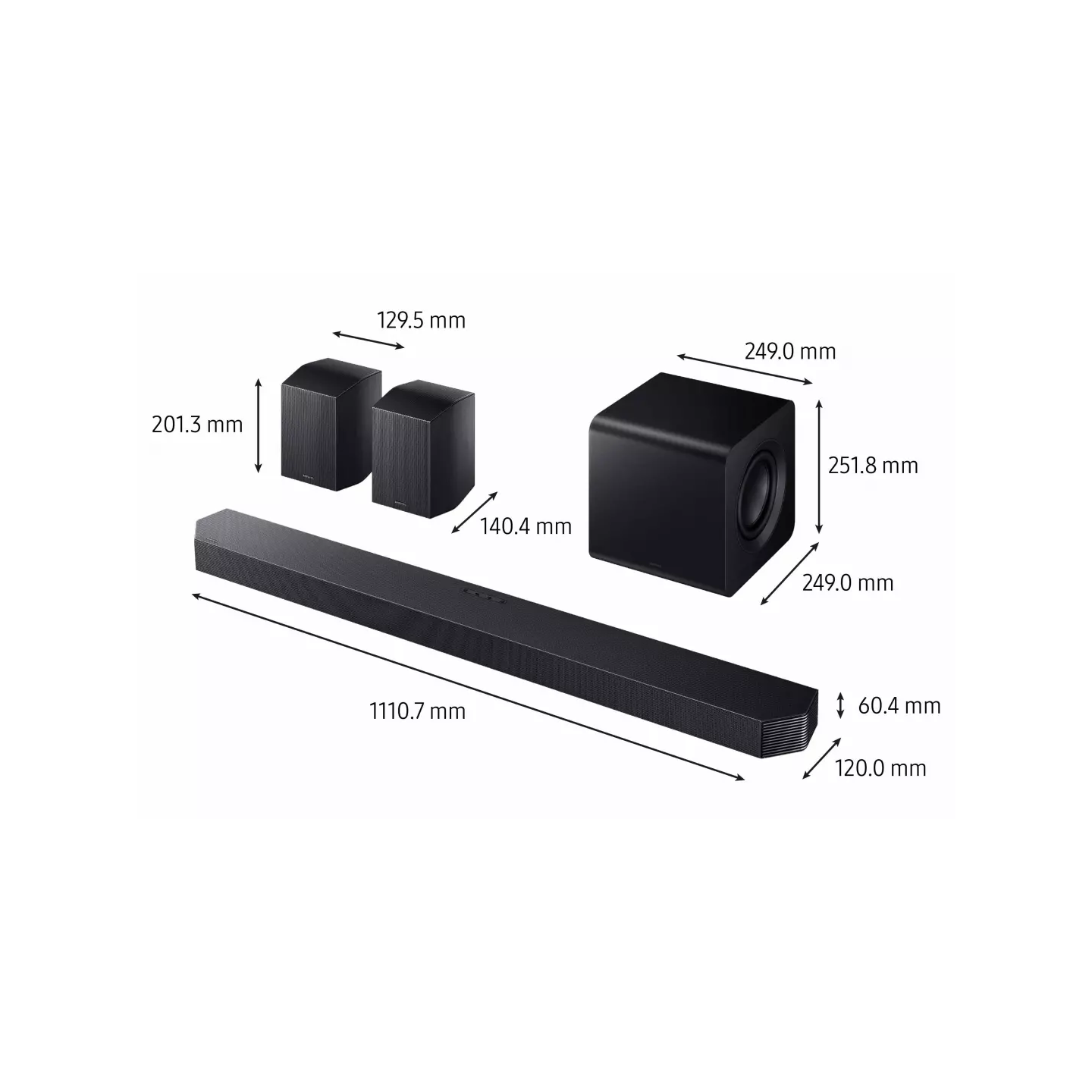Barre de son Samsung HW-Q930H 9.1.4 Dolby Atmos | Nimestore