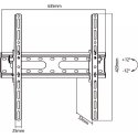 Support TV inclinable MBG ELB-3280-TILT 32-80" 45 kg | Nimestore