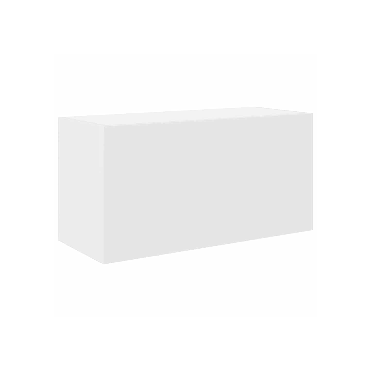 Armoire murale de bain blanc 60x25x30 cm bois d'ingénierie